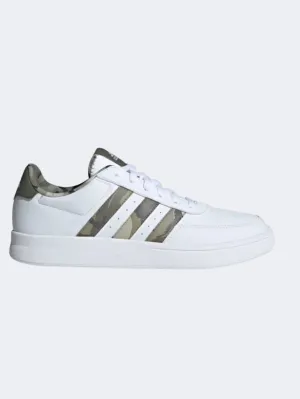 Adidas Breaknet 2 Men Sportswear Shoes White/Olive Strata