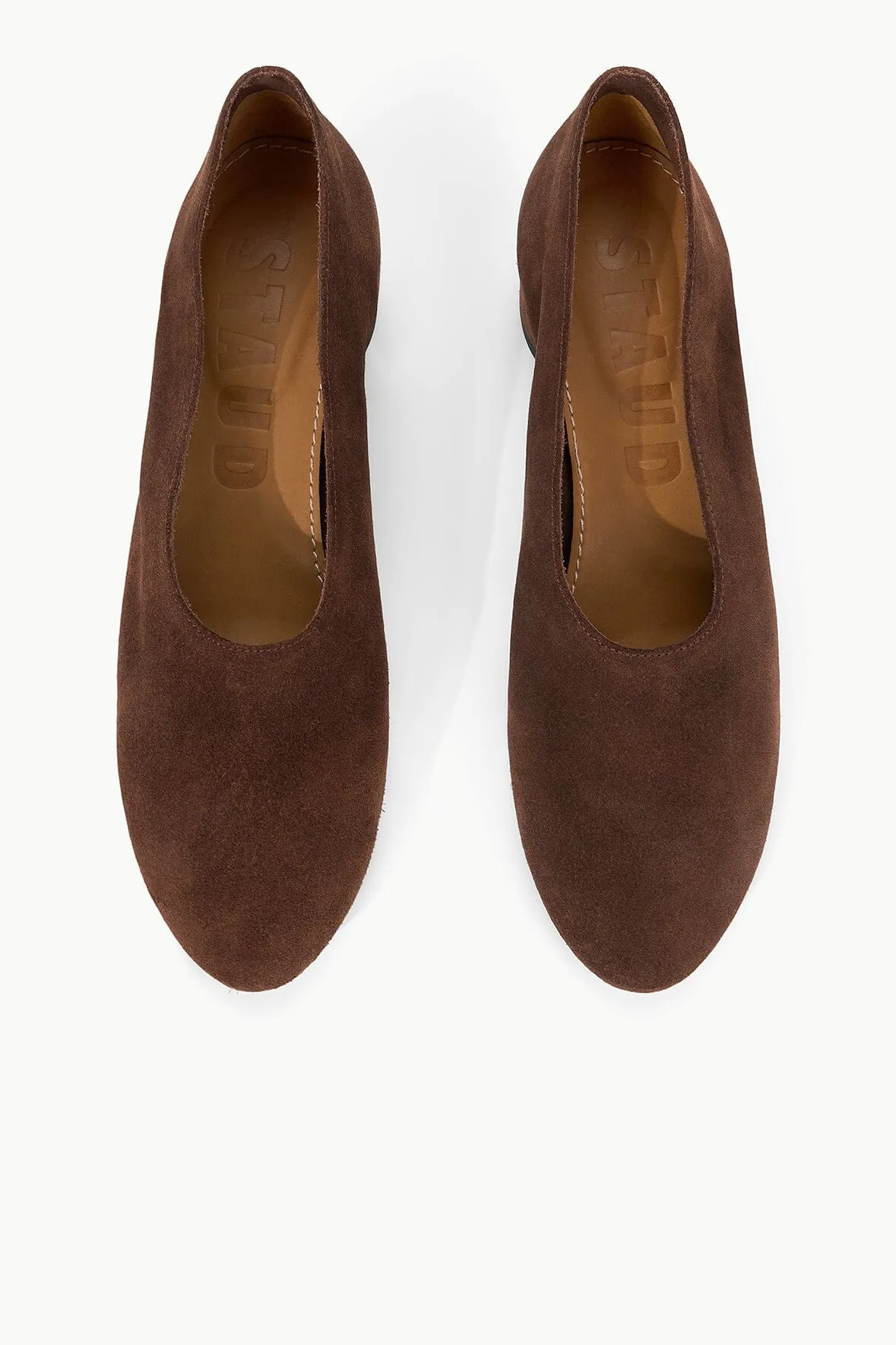 ALBA PUMP | MAHOGANY SUEDE