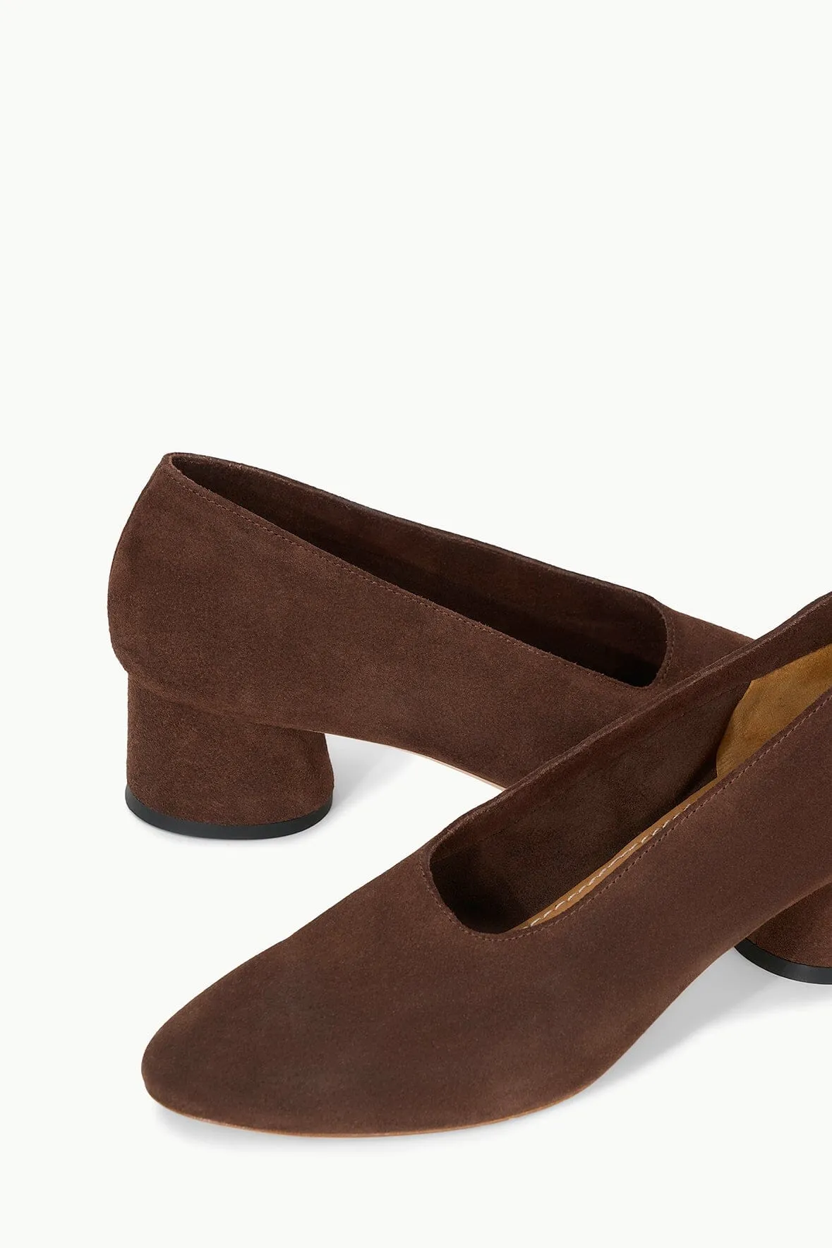 ALBA PUMP | MAHOGANY SUEDE