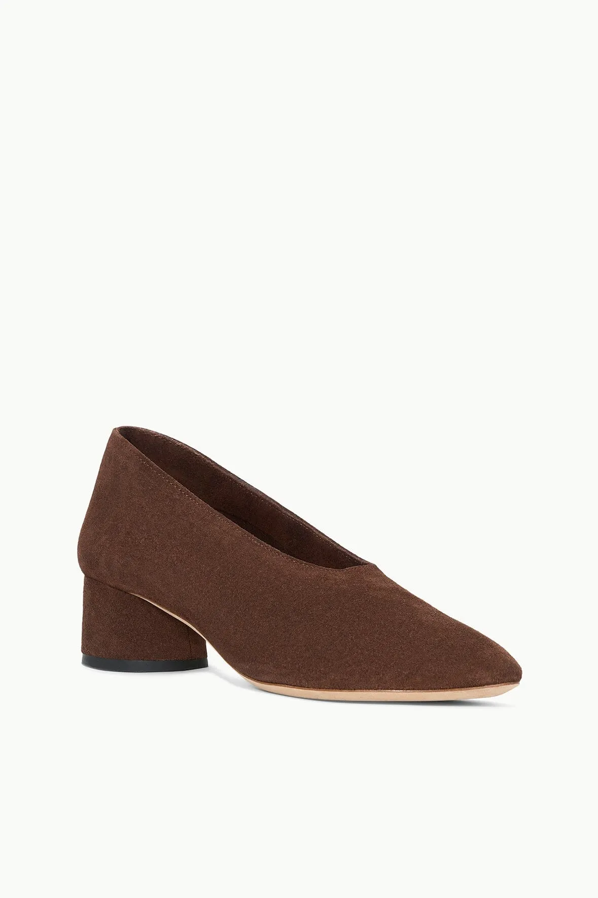 ALBA PUMP | MAHOGANY SUEDE