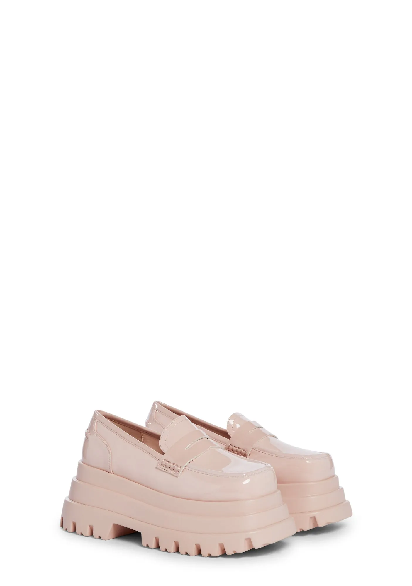 Aleo Platform Loafers - Pink