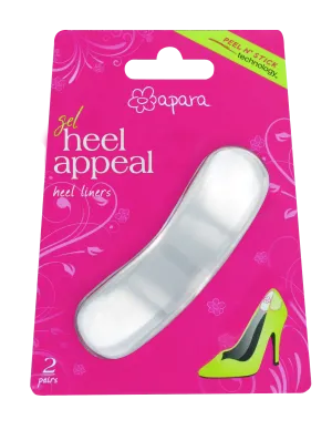 APARA GEL HEEL APPEAL ( 2 PAIRS )