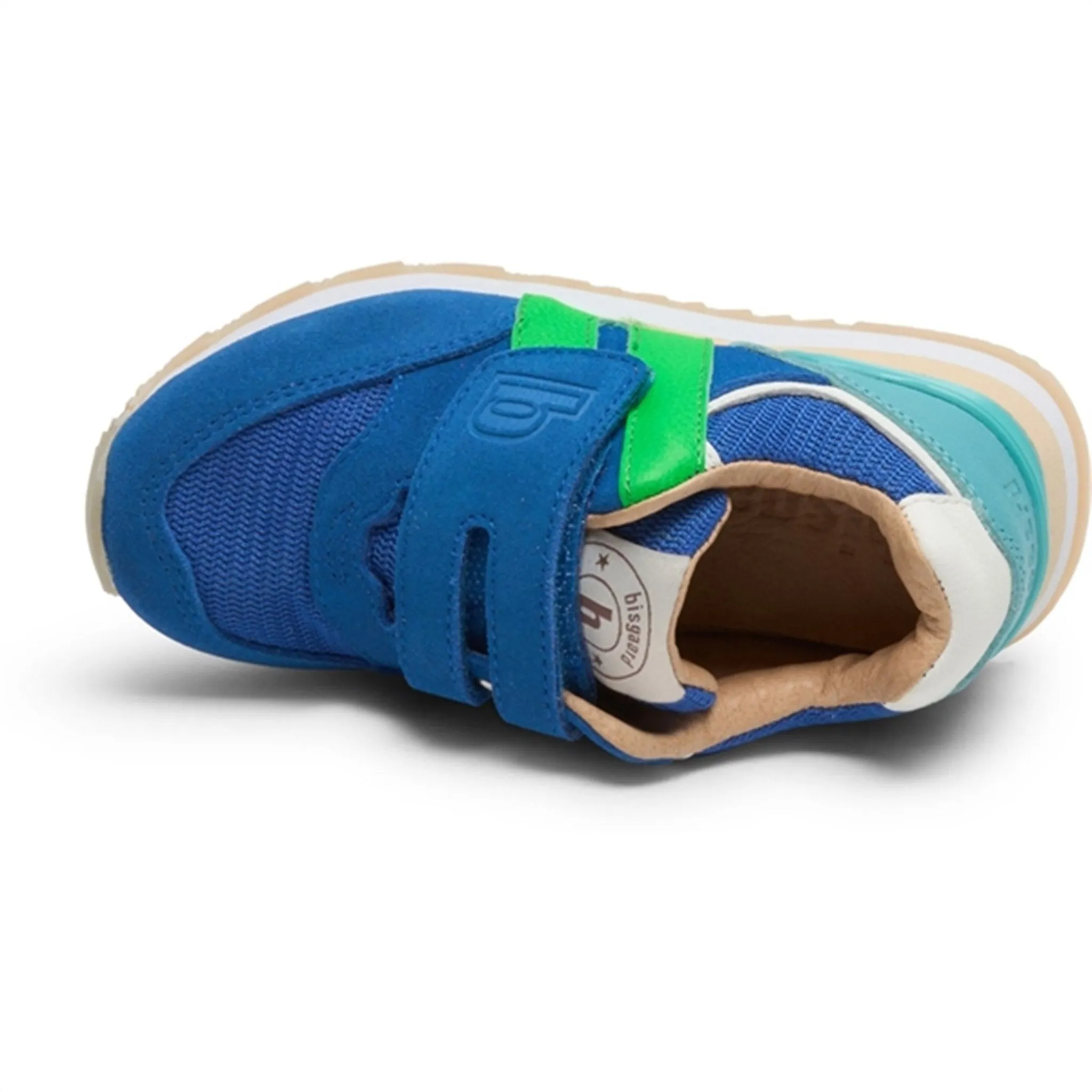 Bisgaard Winston Velcro Shoes Royal Blue