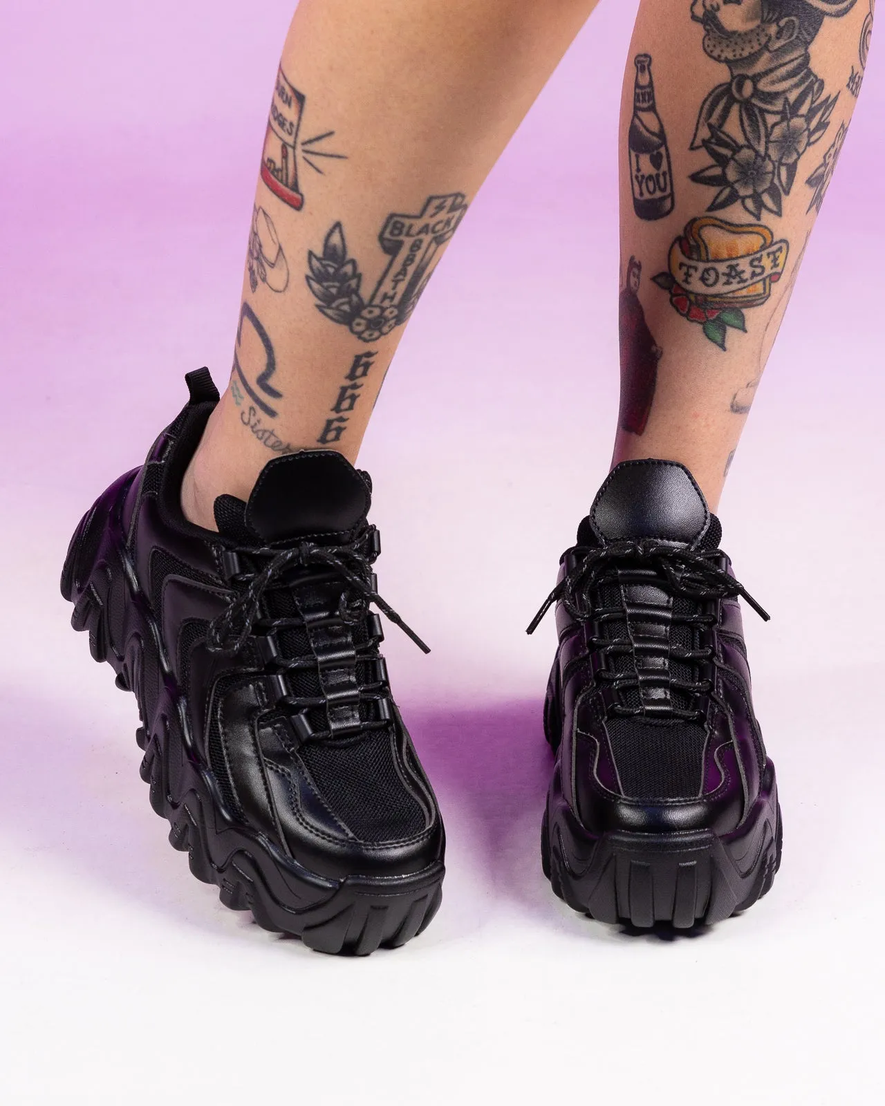 Black Michelle Sneakers