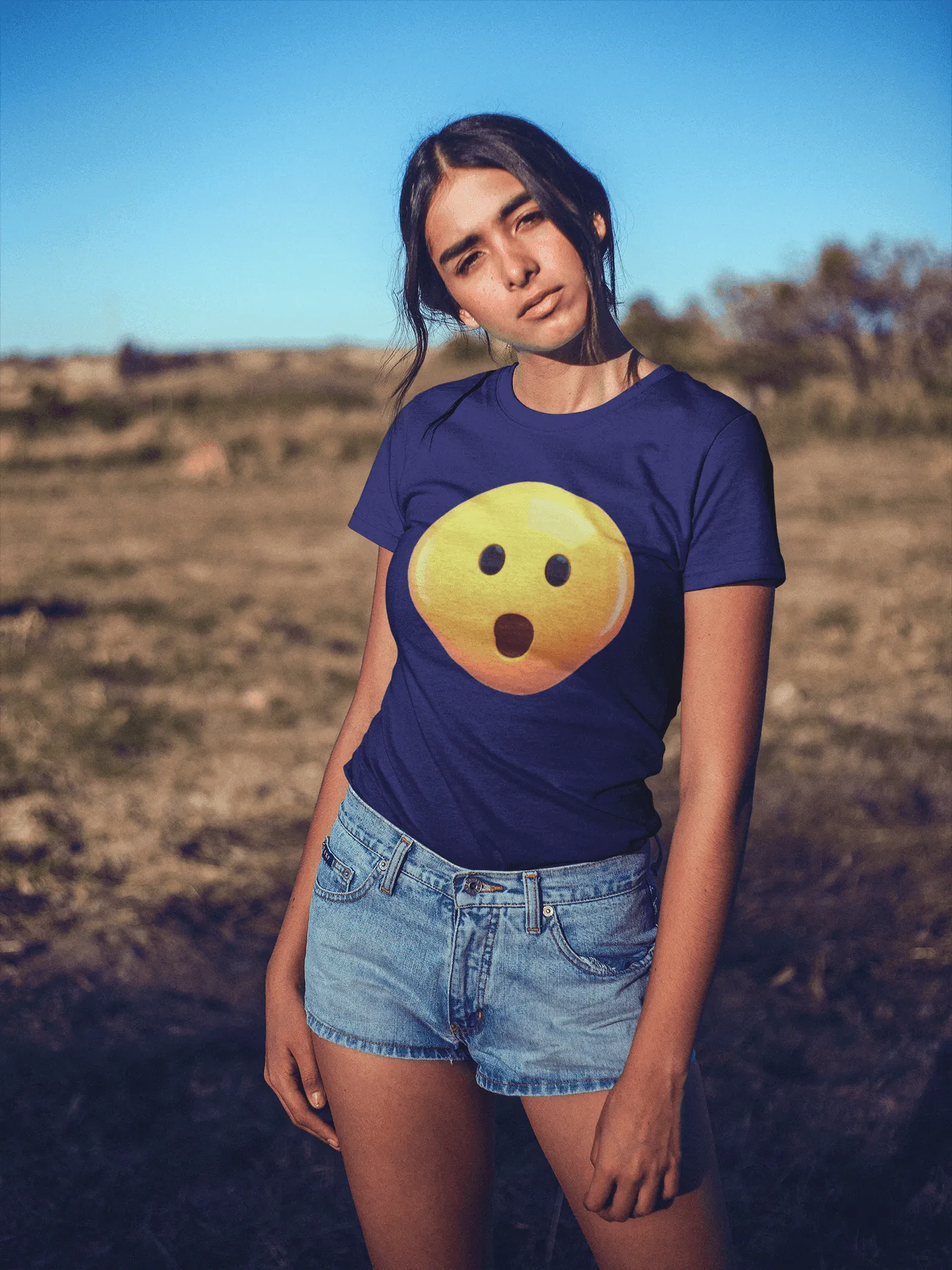 Bold Whatttttt Emoji Tee