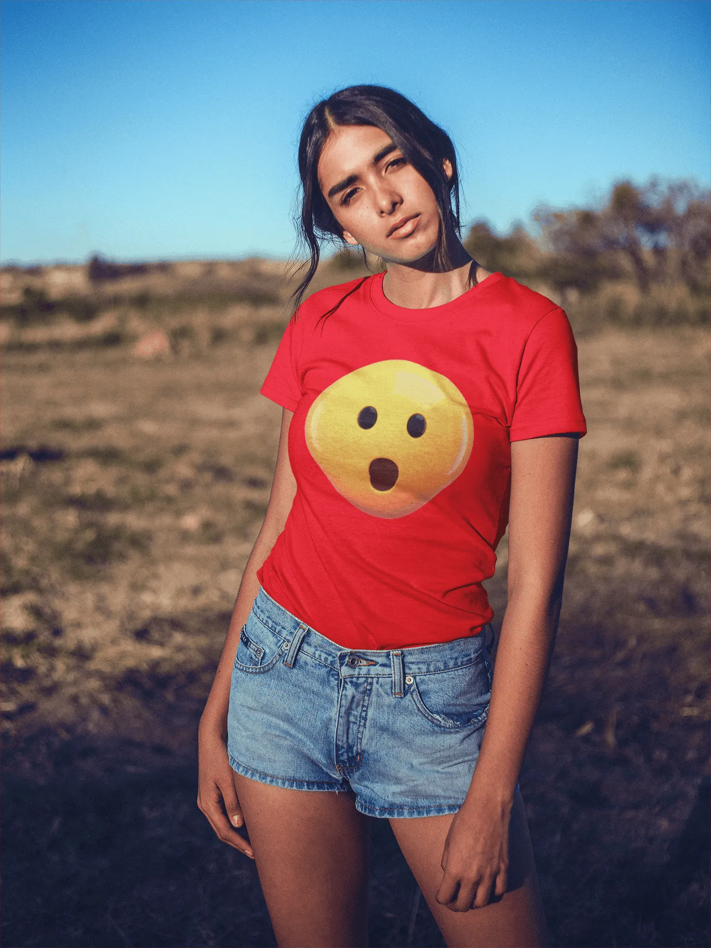 Bold Whatttttt Emoji Tee