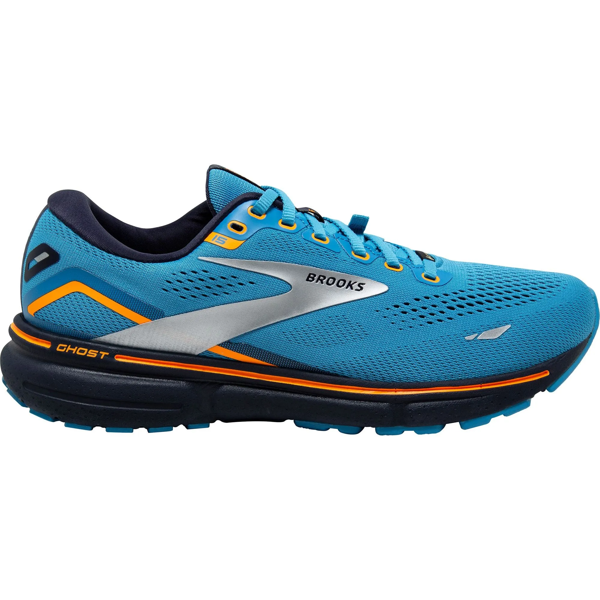 Brooks Ghost 15 GORE-TEX Mens Running Shoes - Blue