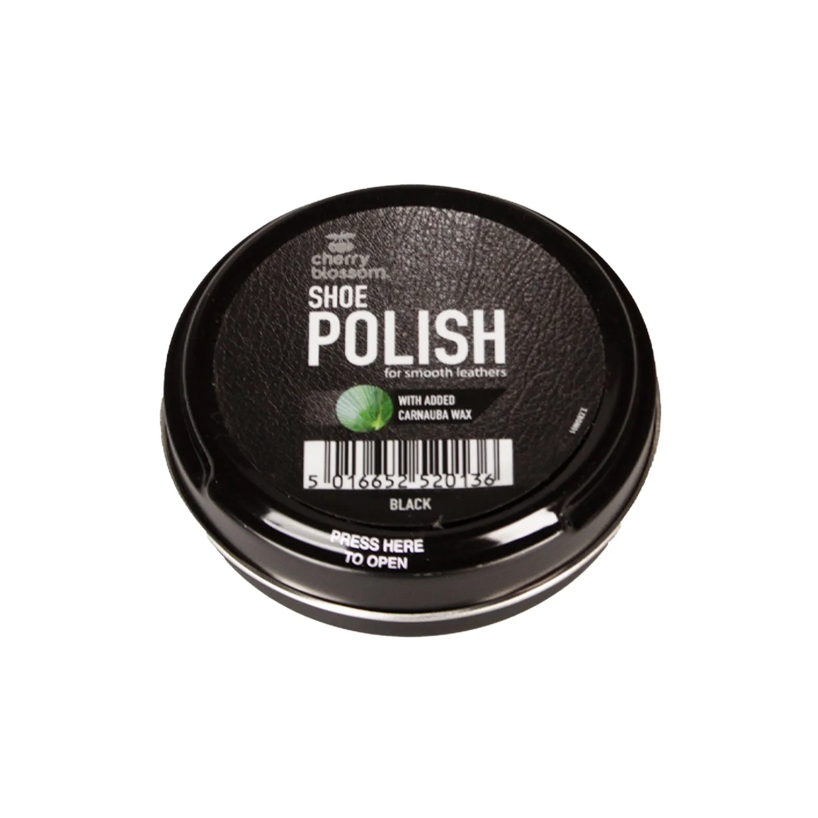 Cherry Blossom Black Shoe Polish 50ml