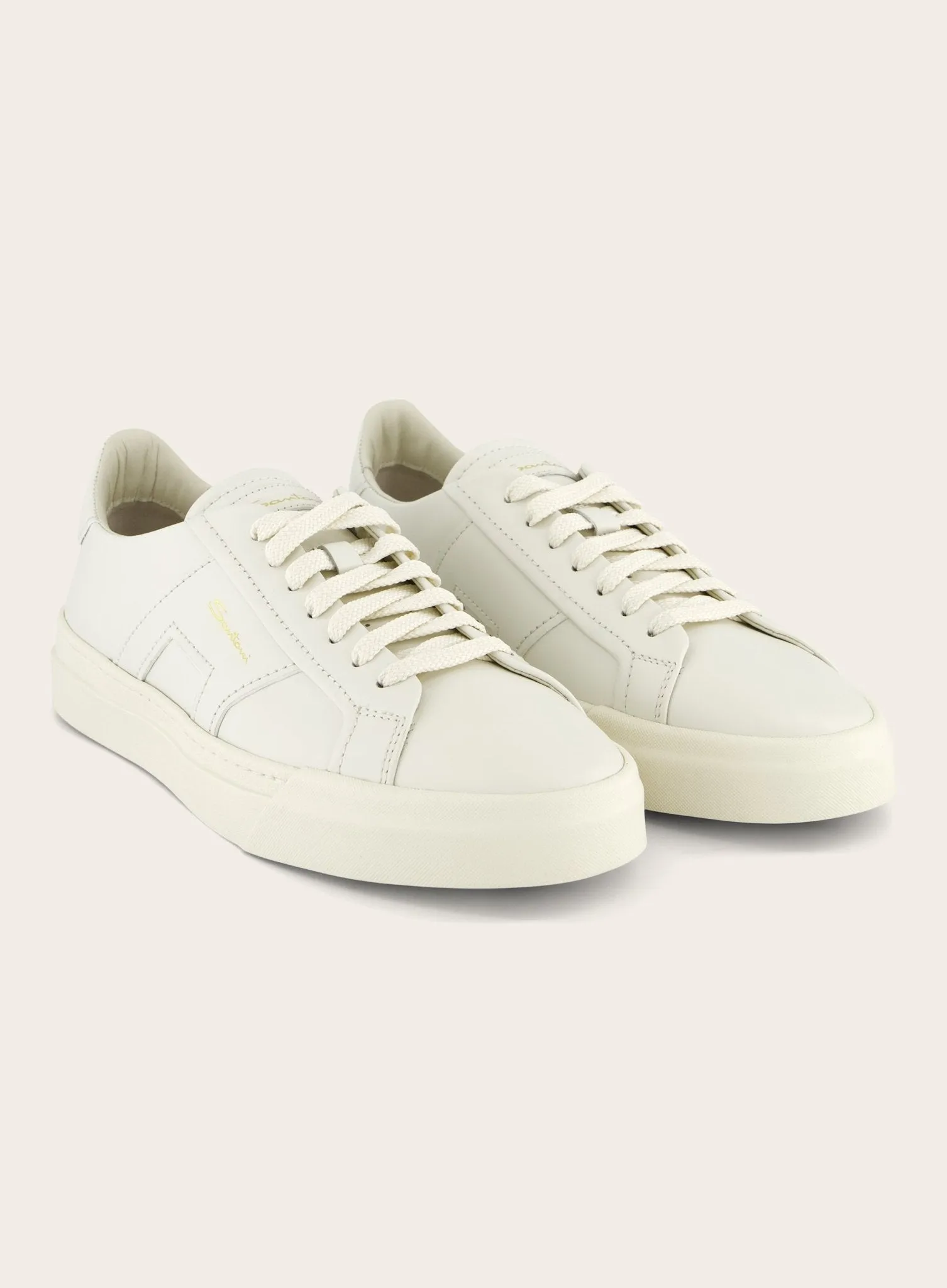 Clean icon sneakers van leer