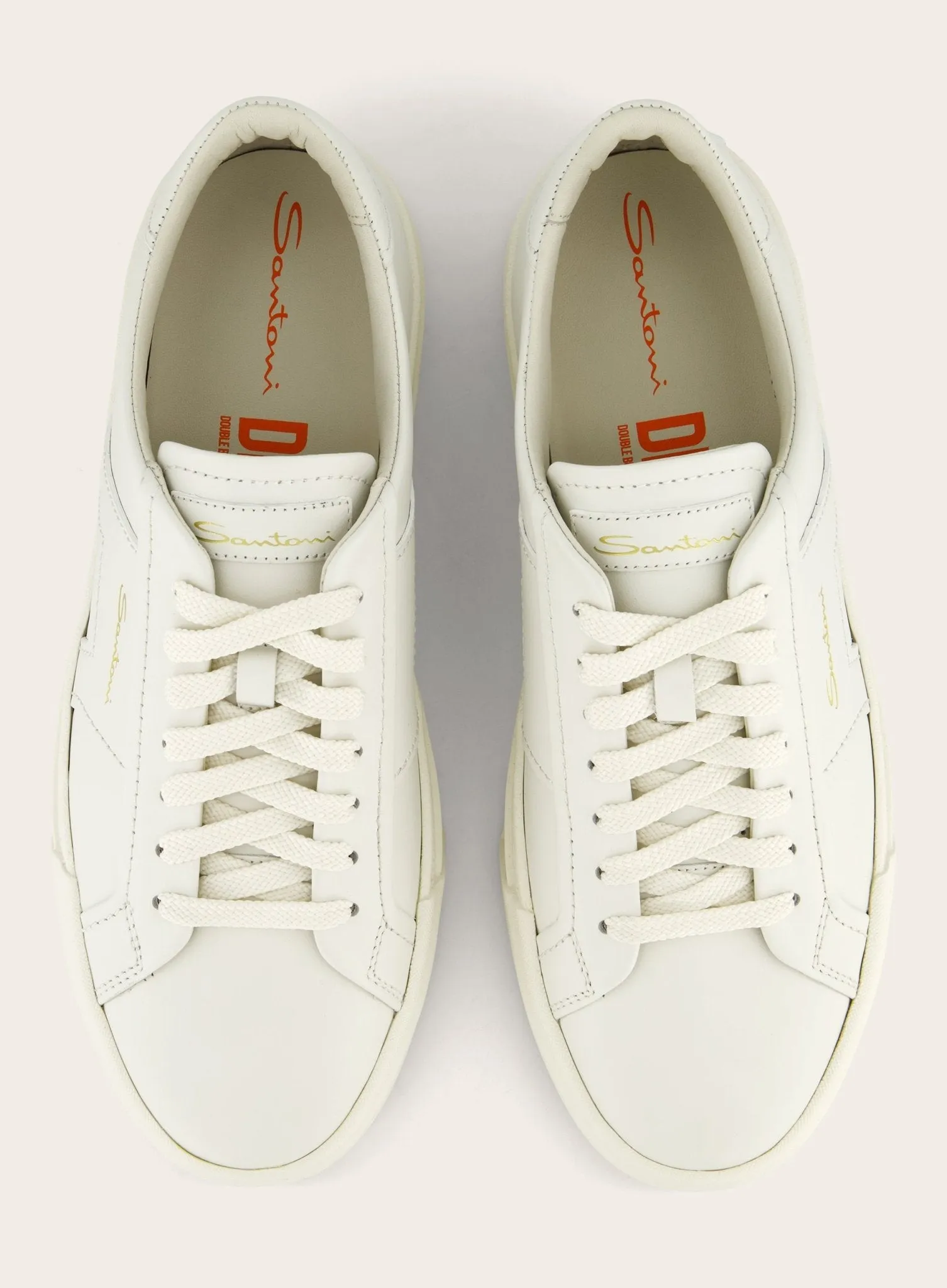 Clean icon sneakers van leer