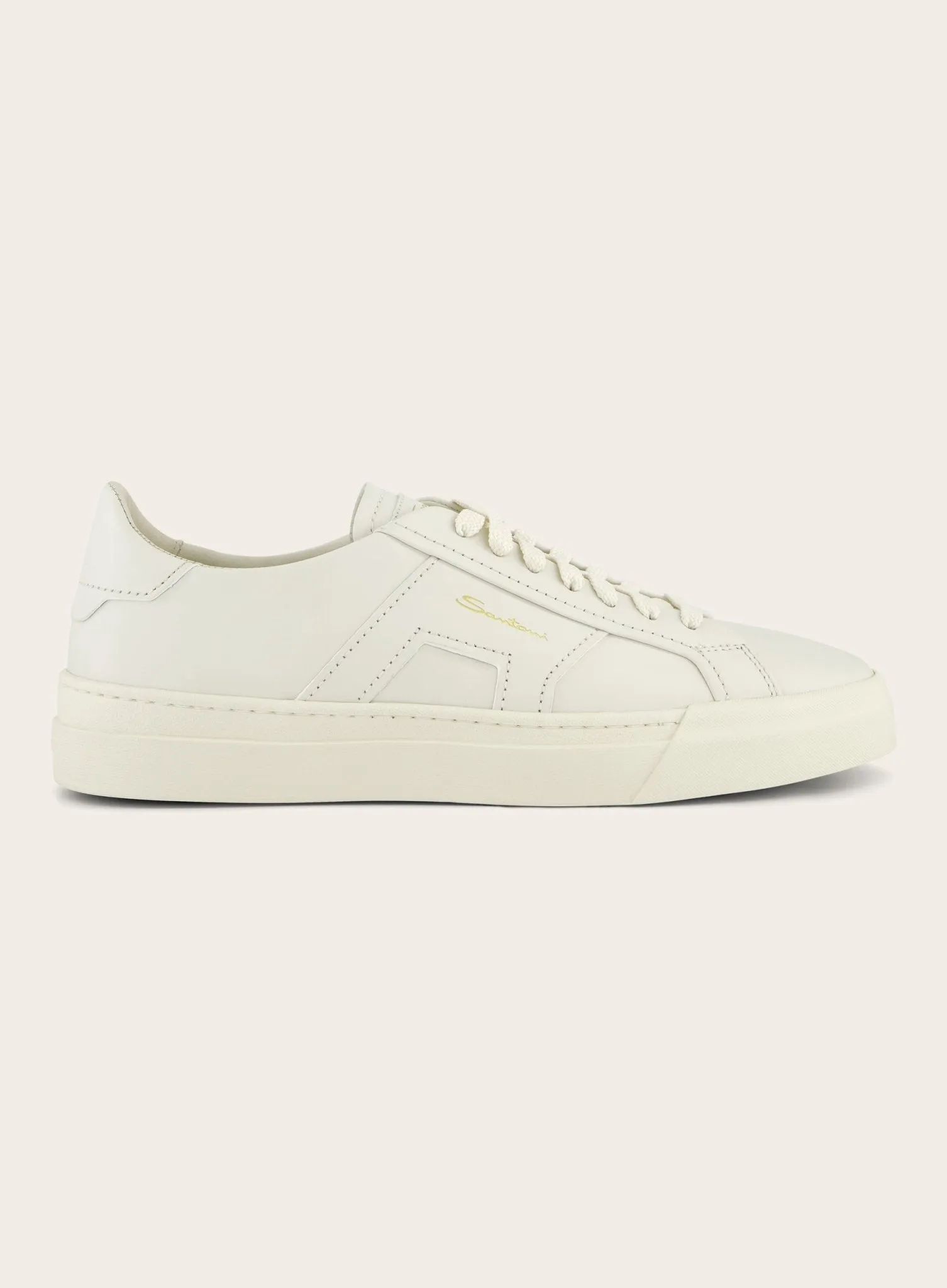 Clean icon sneakers van leer