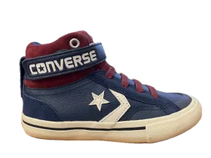 Converse scarpa sneakers da ragazzi in pelle Pro Blaze 658876C blu