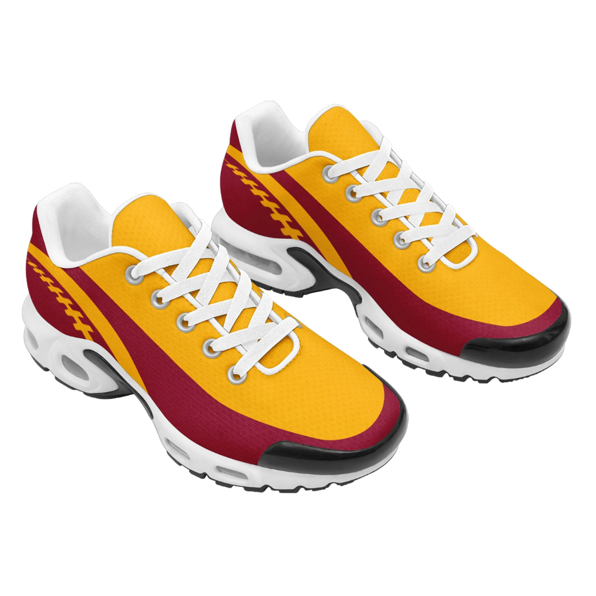 Custom Yellow Red TN Shoes Personalized Sneakers TN-D020077-2