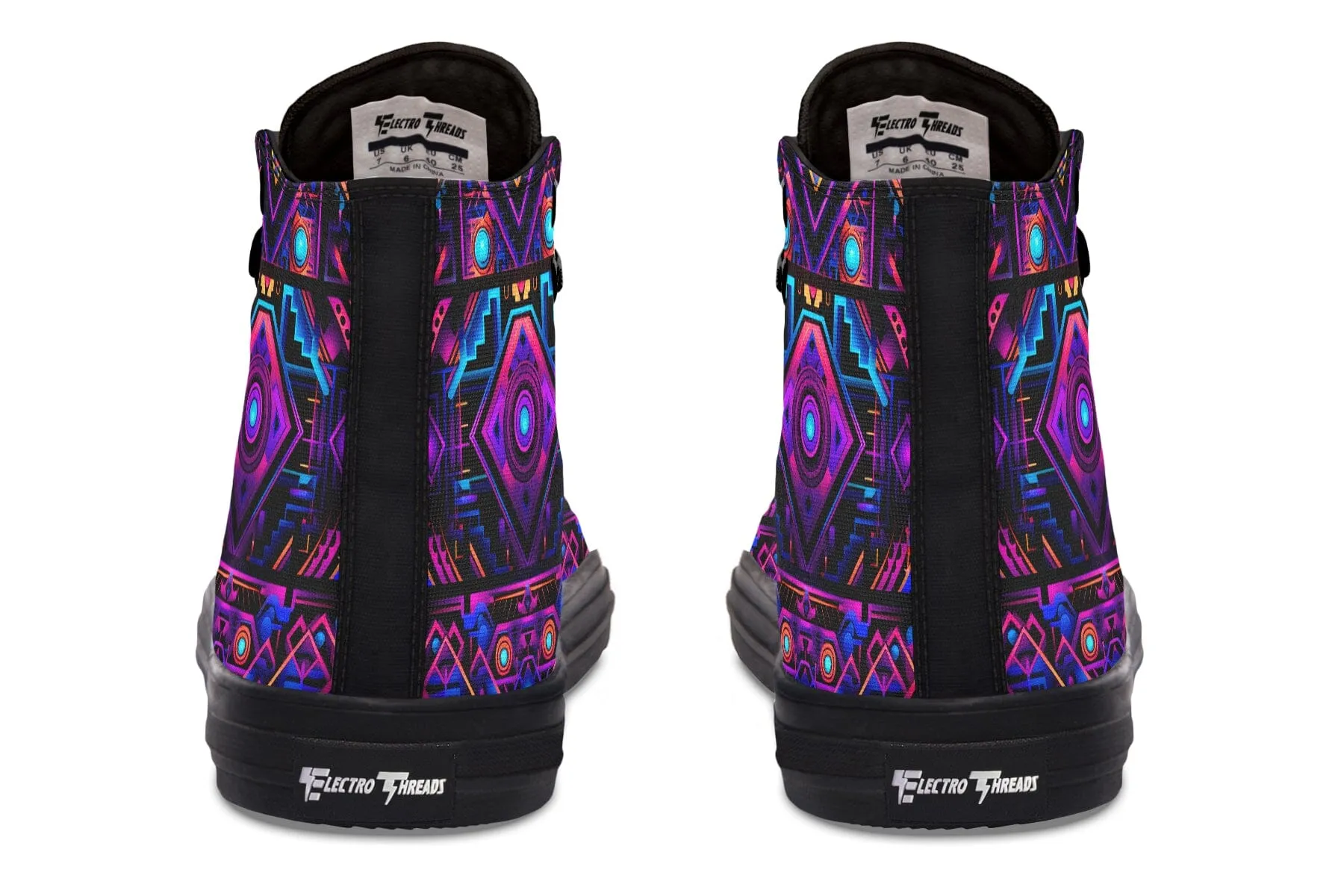 Cyber Grids High Top Shoes