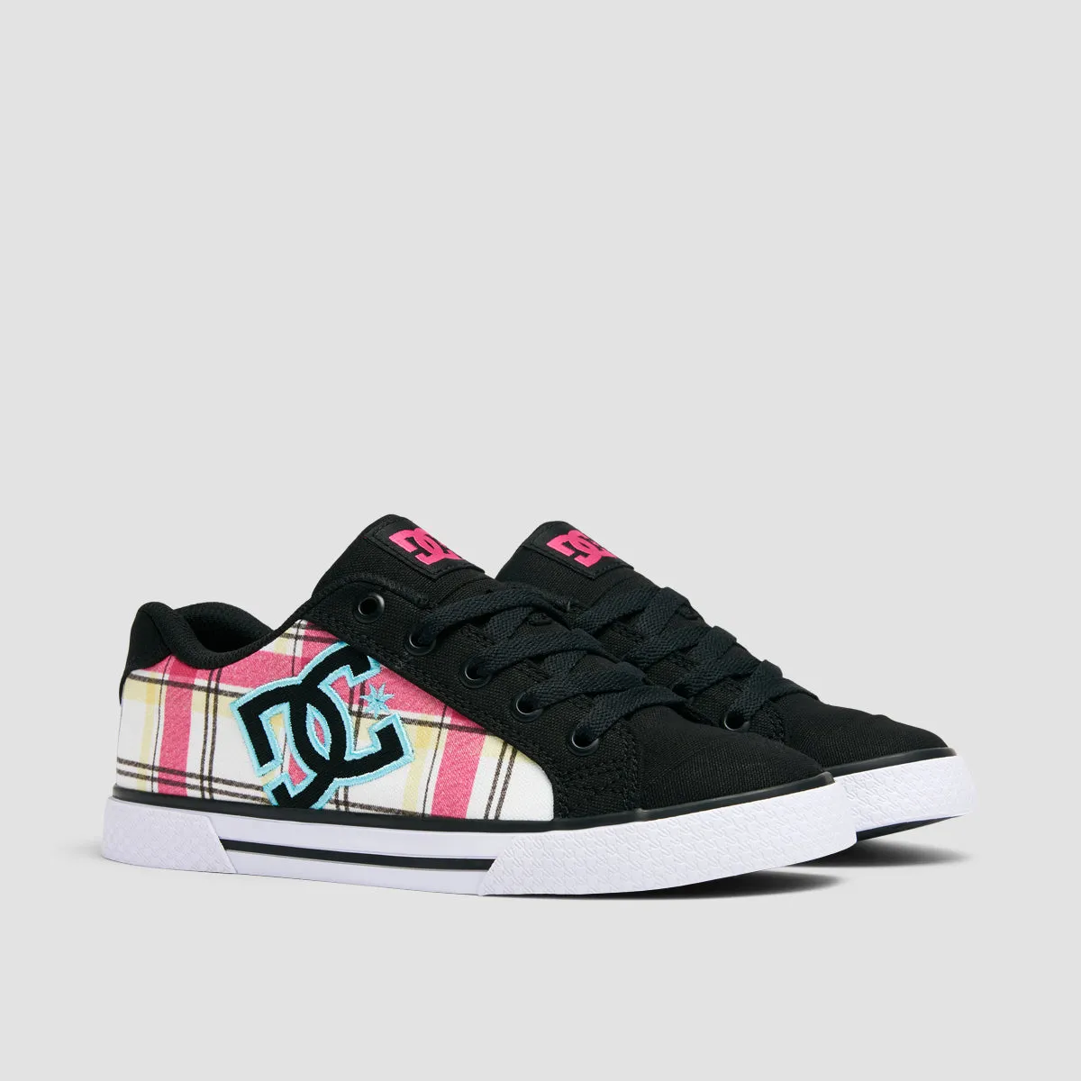 DC Chelsea Shoes - Grunge Plaid - Womens