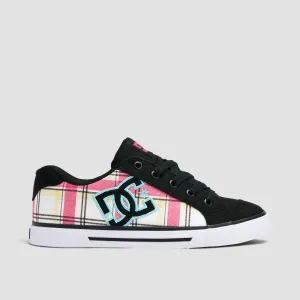 DC Chelsea Shoes - Grunge Plaid - Womens