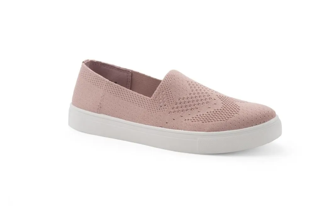 Earl Grey Slip on Sneaker in Mauve