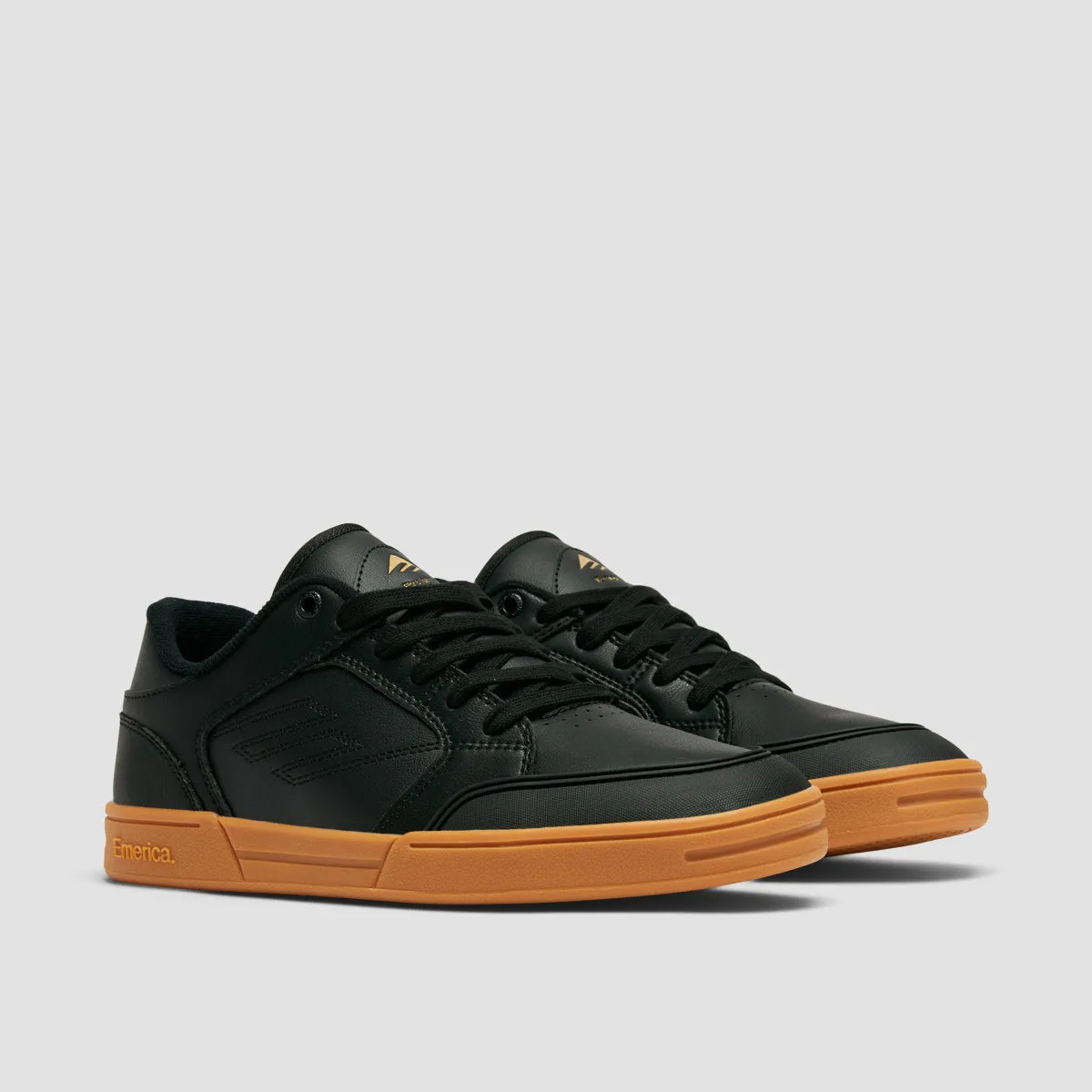 Emerica Heritic Shoes - Black/Gum