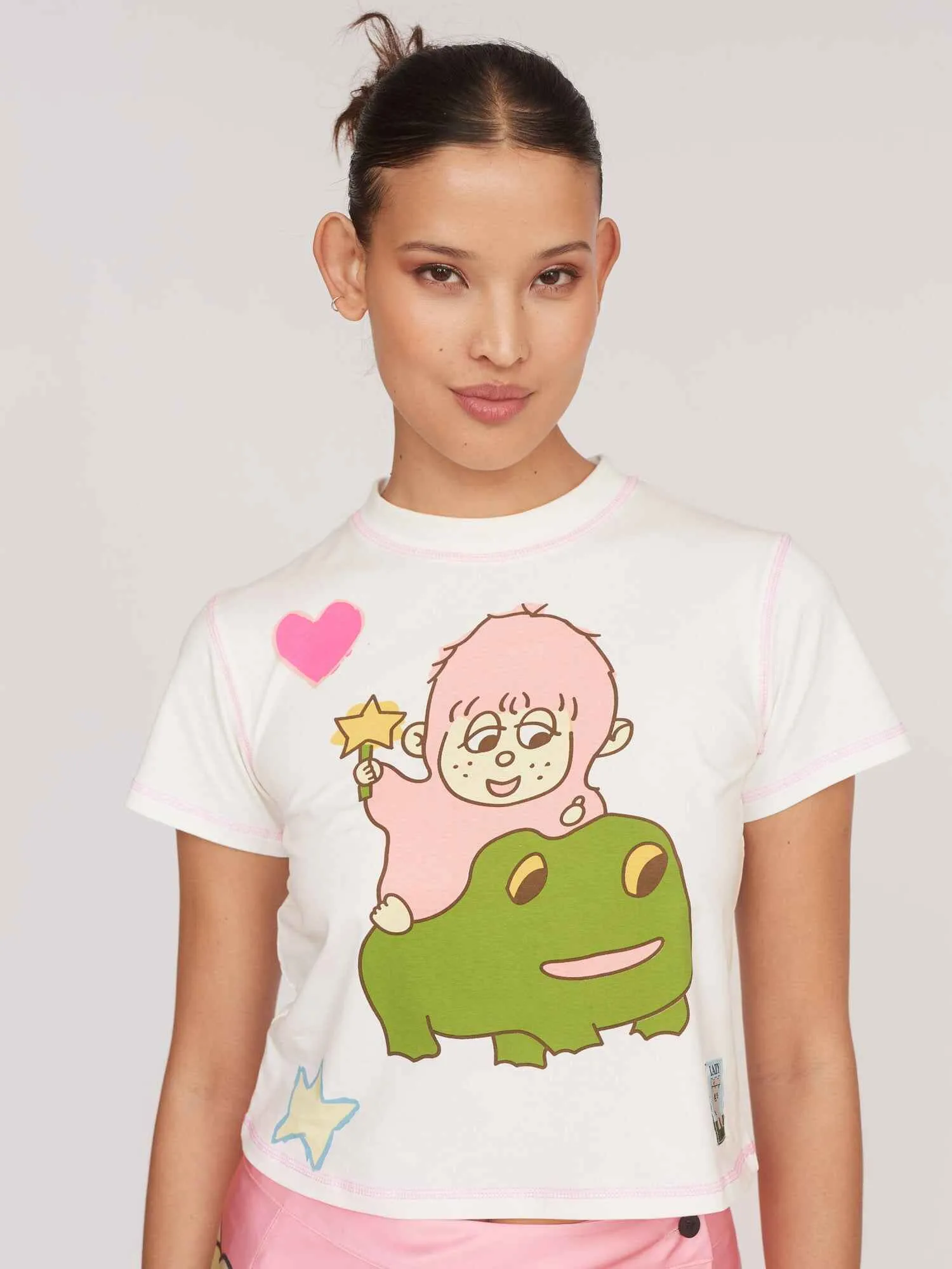 Friendly Frogs Fitted Tee