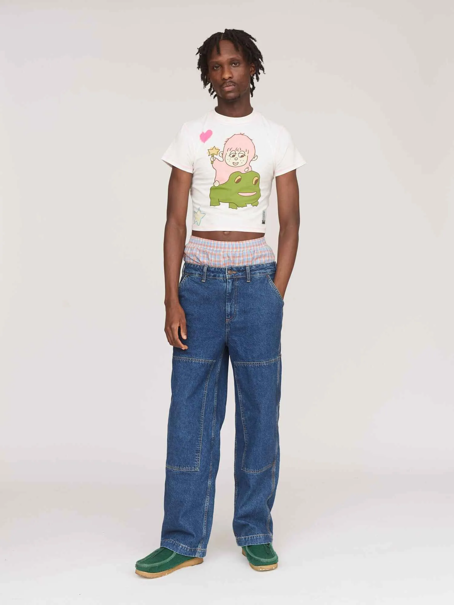 Friendly Frogs Fitted Tee