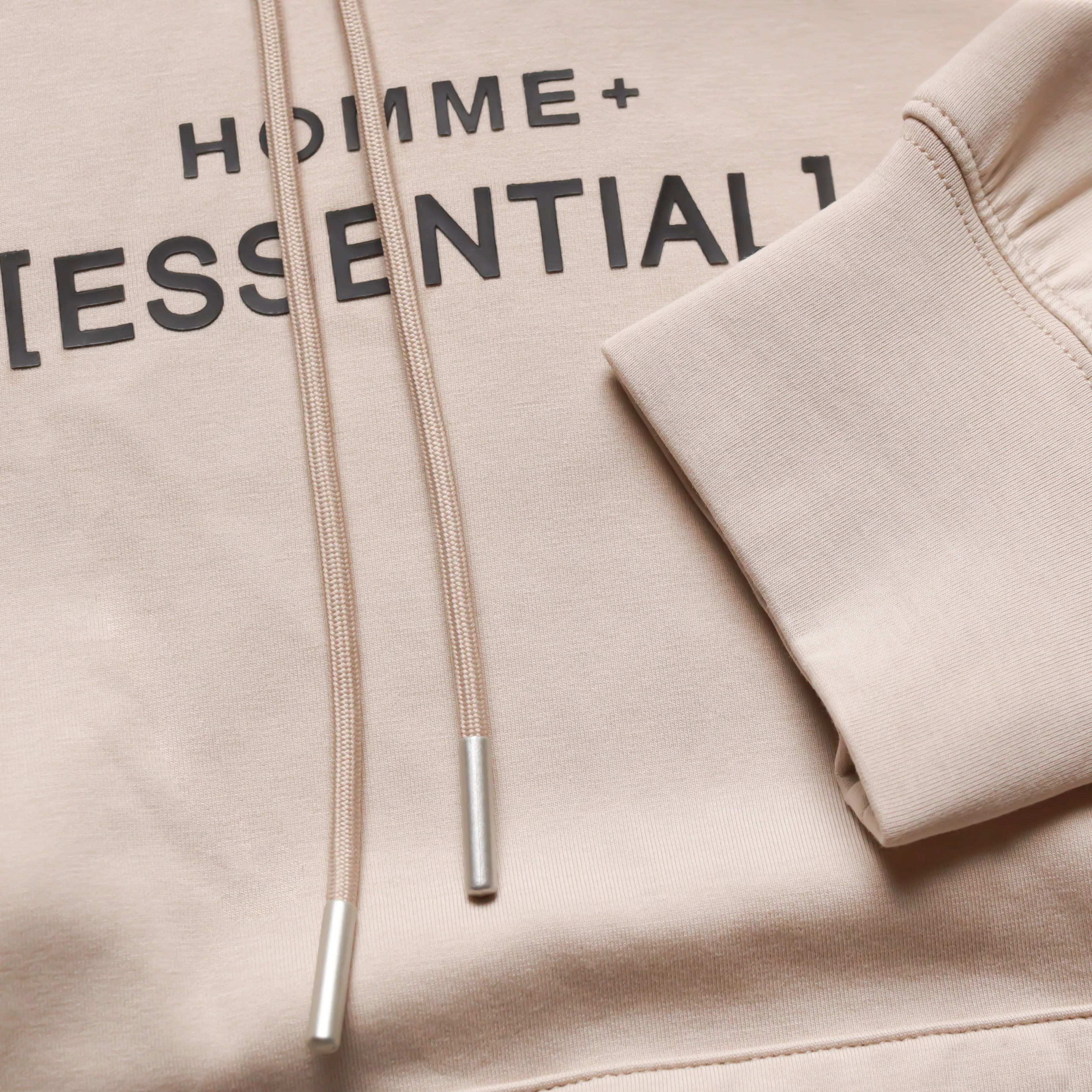 HOMME  Lightweight 'ESSENTIAL' Hoodie Cashmere