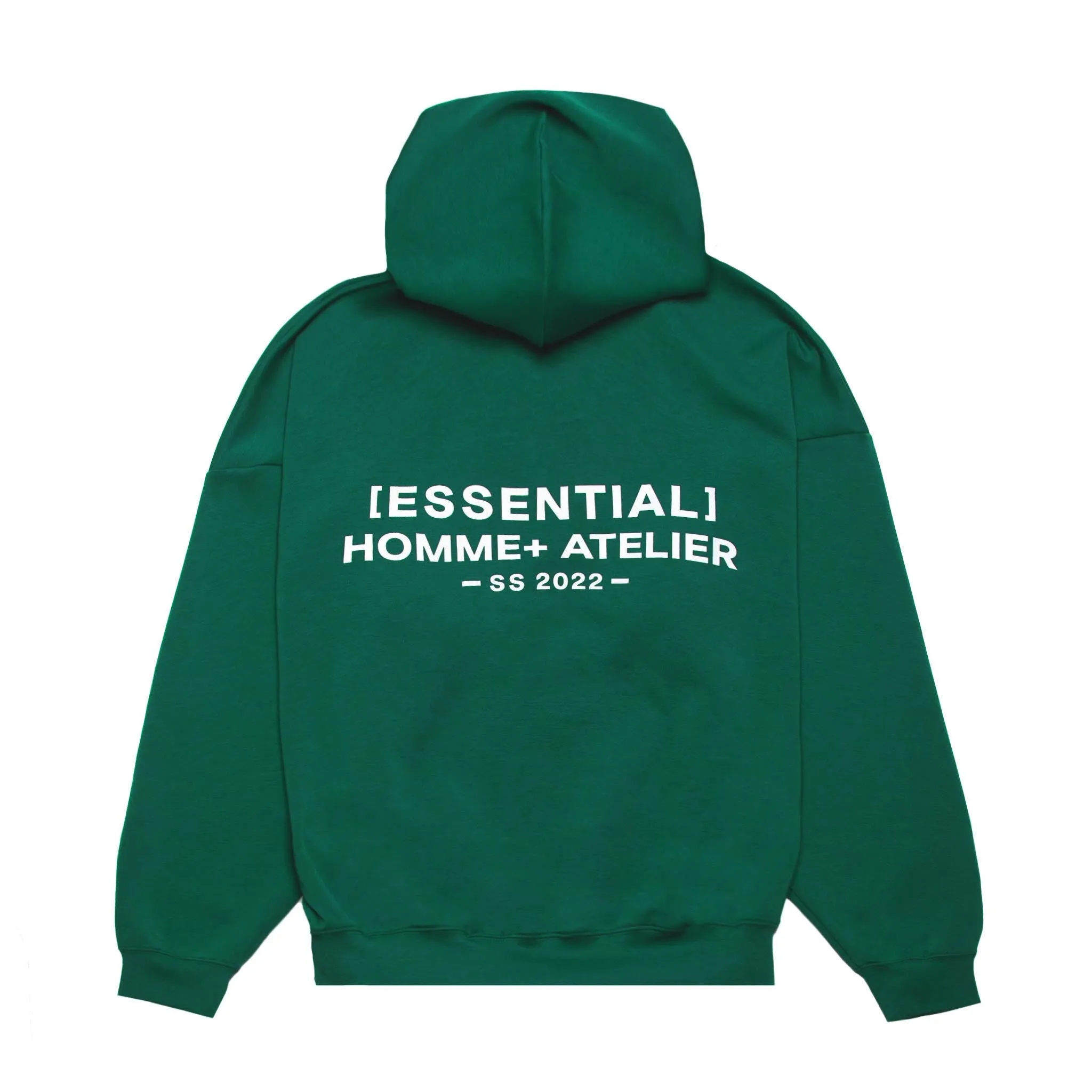 HOMME  Lightweight 'ESSENTIAL' Hoodie Green