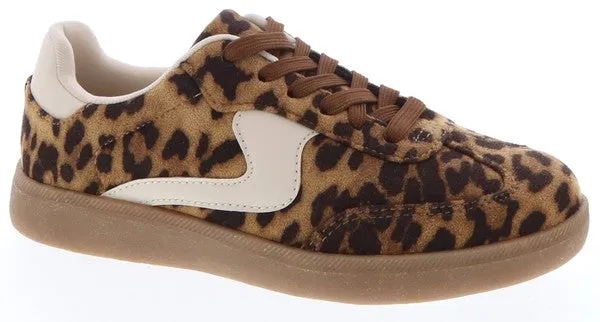 Leopard Vintage Inspired Sporty Sneaker