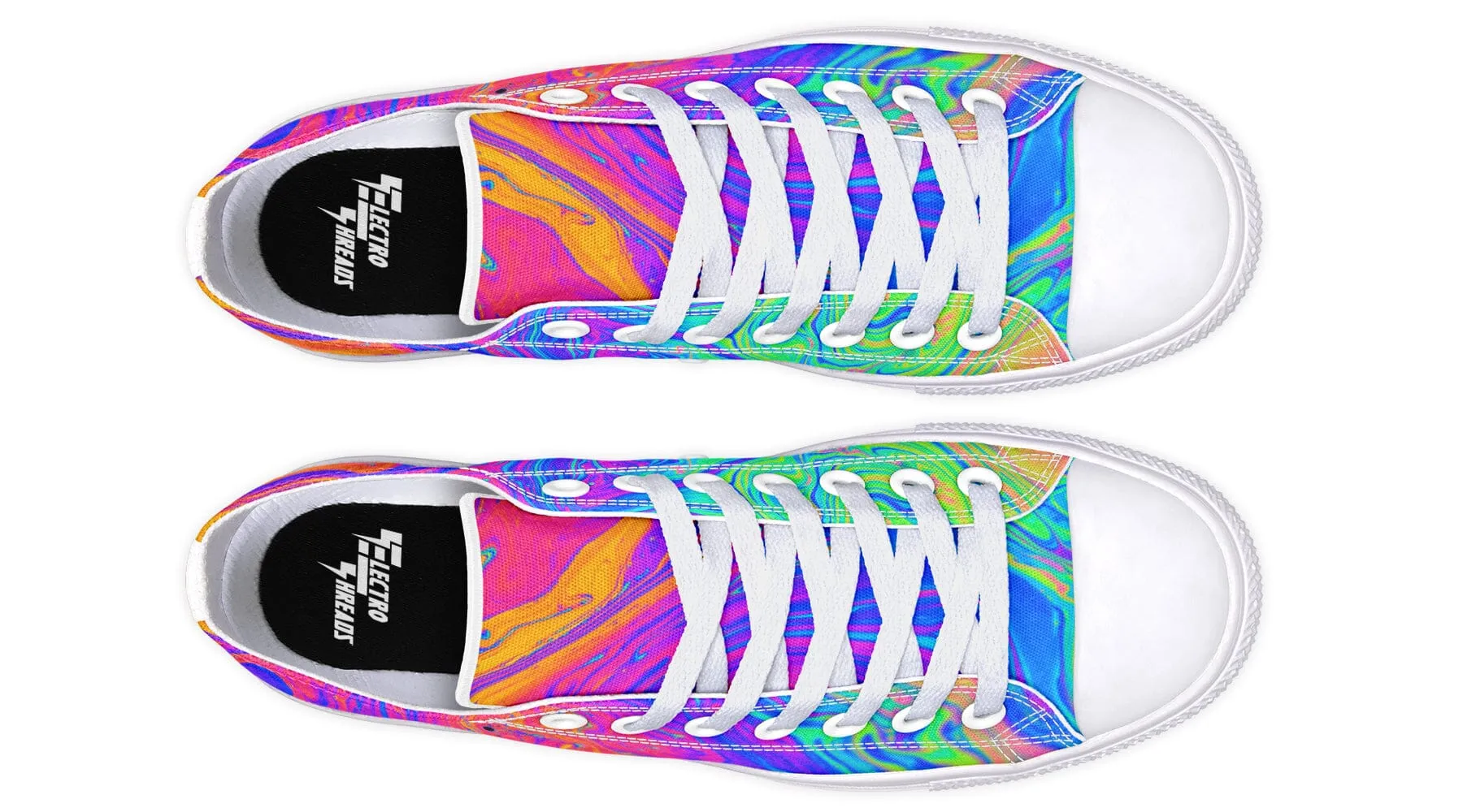 Melting Colors Low Top Shoes