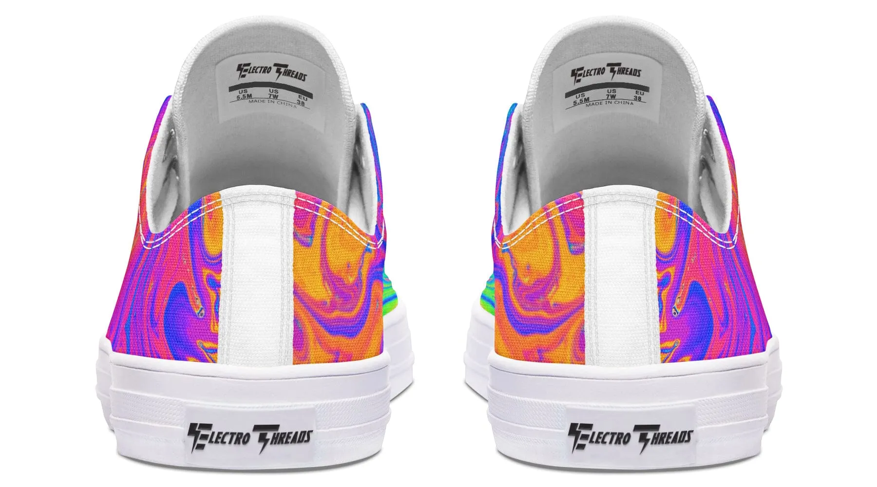 Melting Colors Low Top Shoes