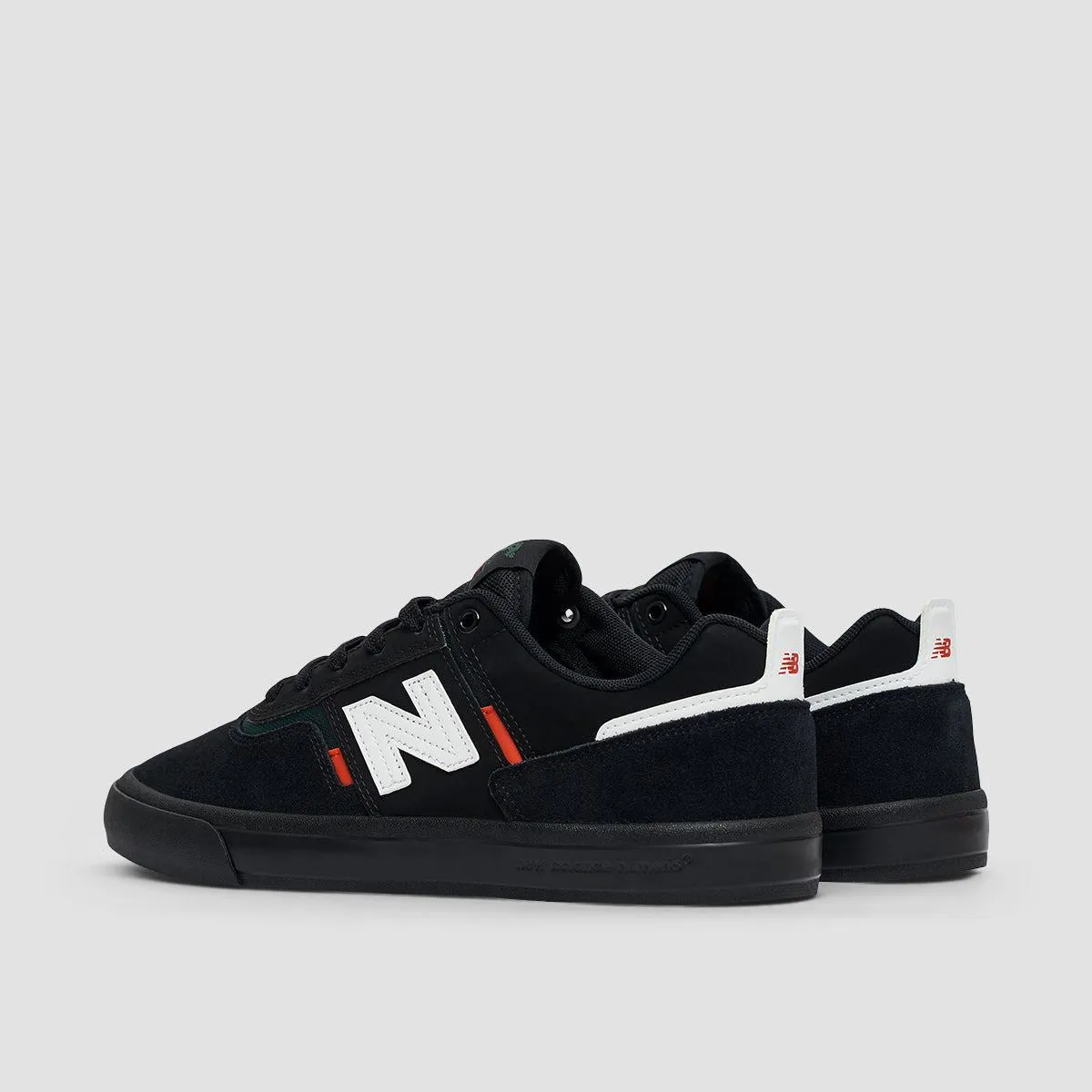 New Balance Numeric 306 Jamie Foy Shoes - Black/Red