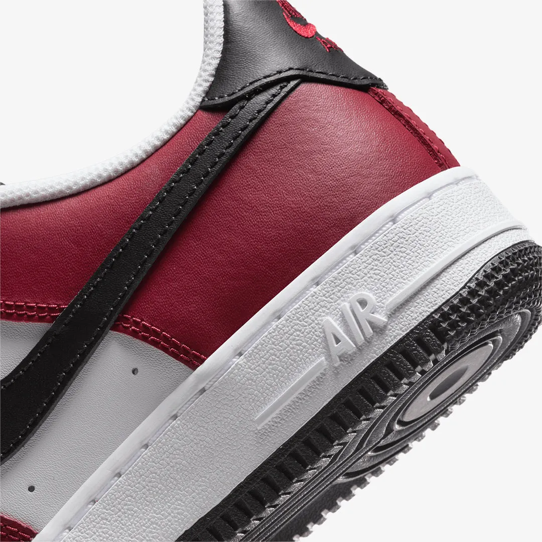 Nike | AIR FORCE 1 LV8  { TEAM RED/BLACK-WHITE