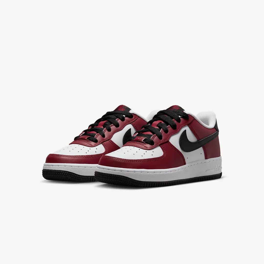 Nike | AIR FORCE 1 LV8  { TEAM RED/BLACK-WHITE