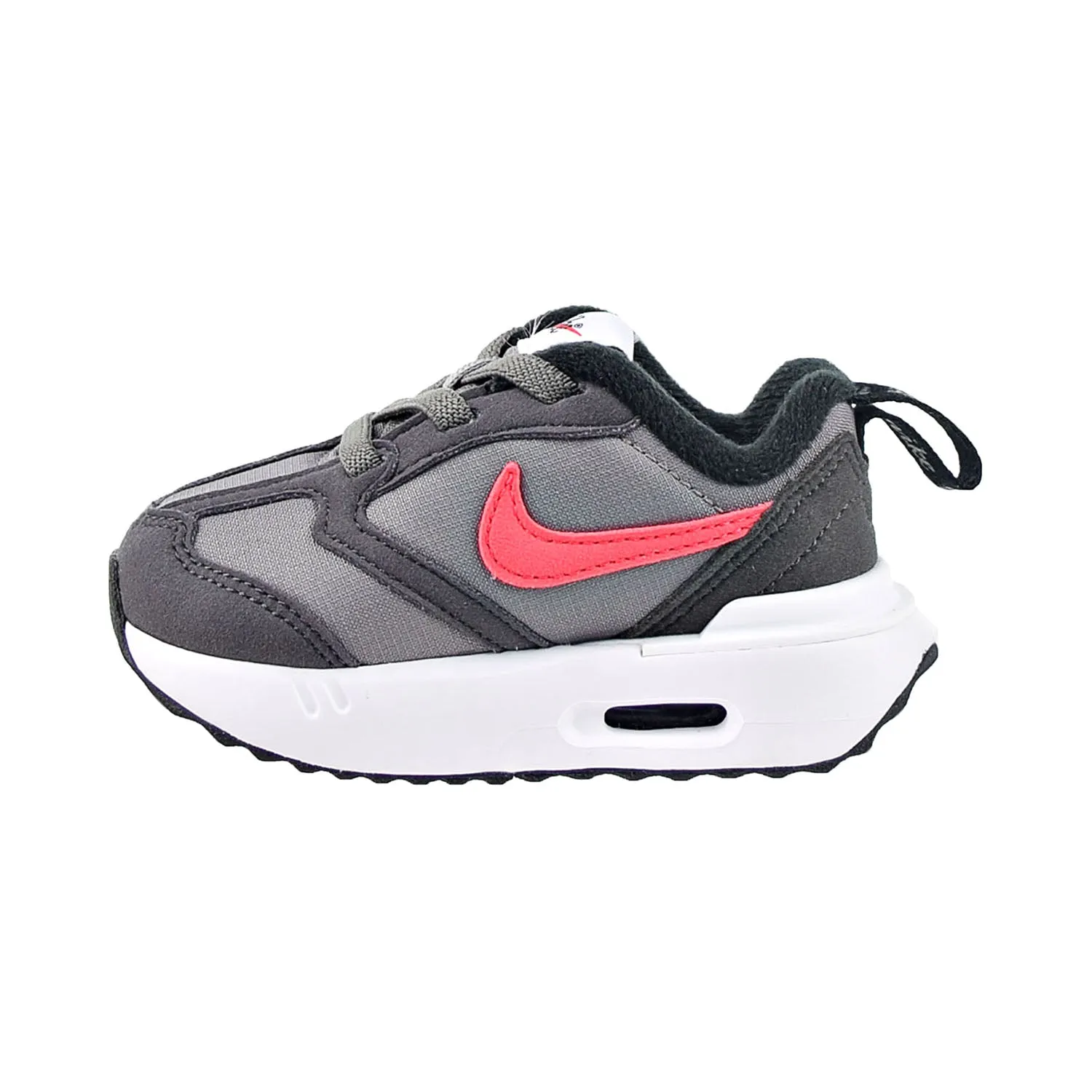 Nike Air Max Dawn (TD) Toddler's Shoes Flat Pewter-Siren Red