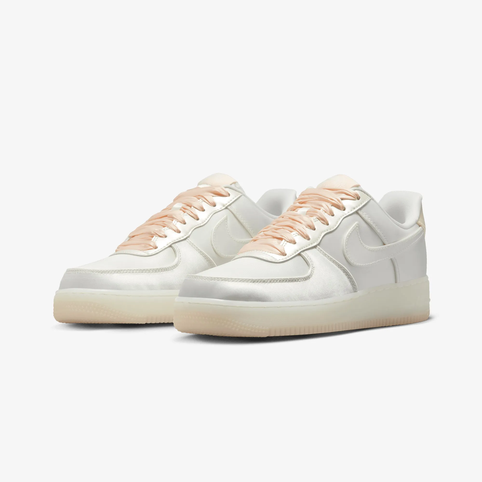 NIKE | WMN'S AIR FORCE 1 '07 LV8 { SAIL/SAIL-BARELY ORANGE