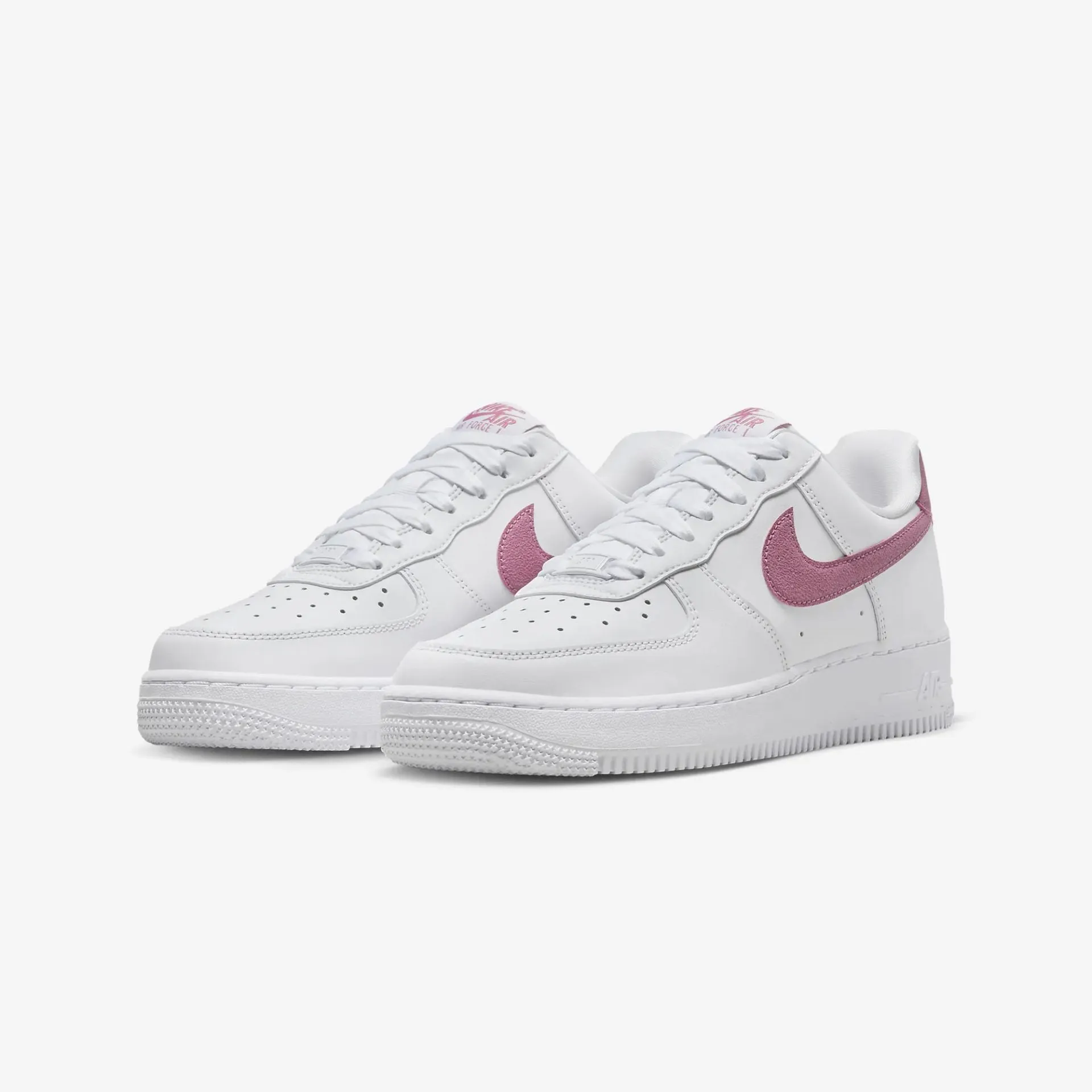 Nike | WMN'S AIR FORCE 1 '07 { WHITE/DESERT BERRY