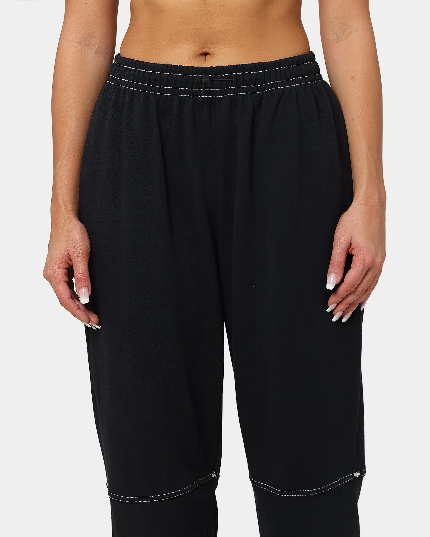 Nike Women's Sportswear Swoosh High-Rise Joggers Black/Black/Black