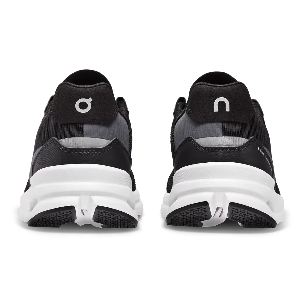 On Running Women's Cloudrift Shoes - Black / White