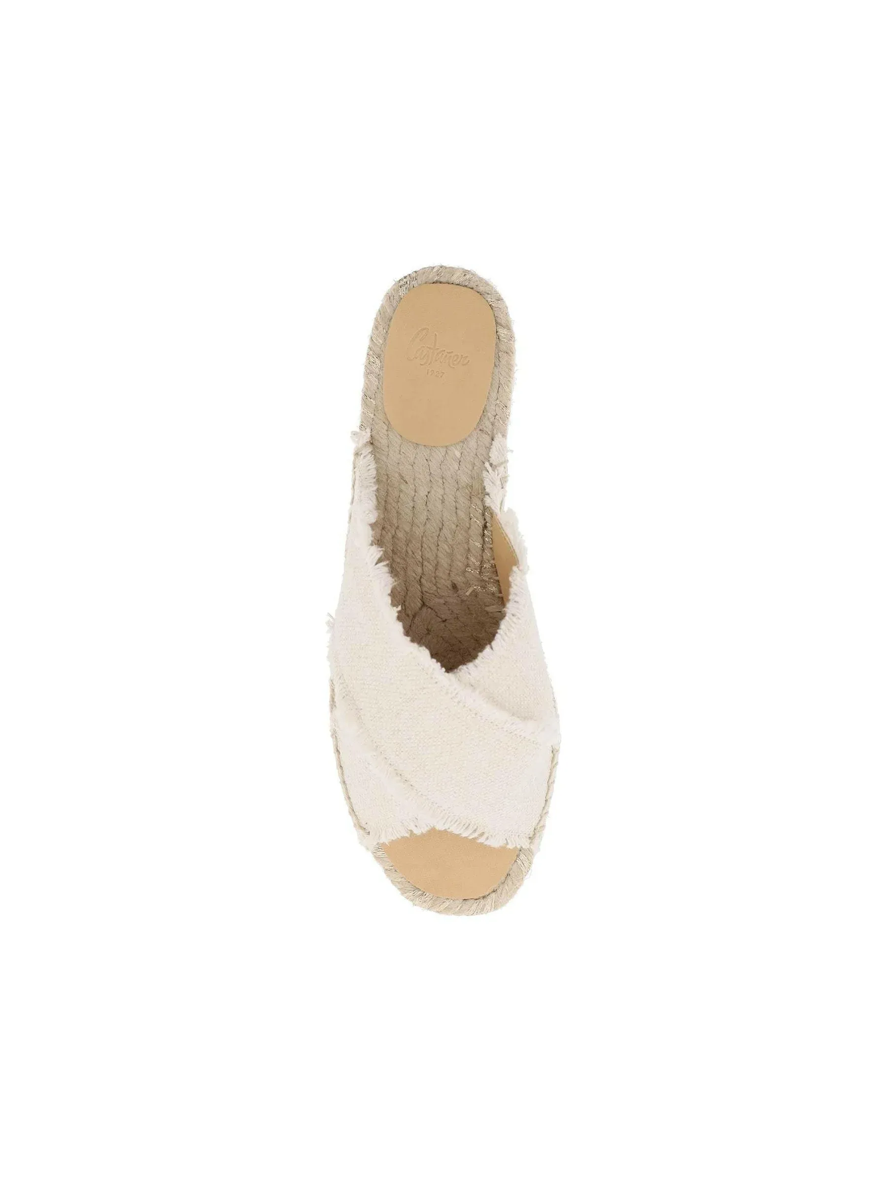 Palm Tree Linen Espadrilles