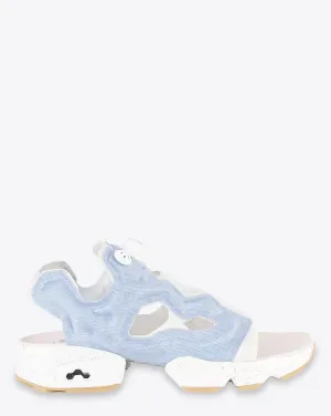 Reebok by Joyrich / 'Instapump Fury' Womens Sandal / White x Blue