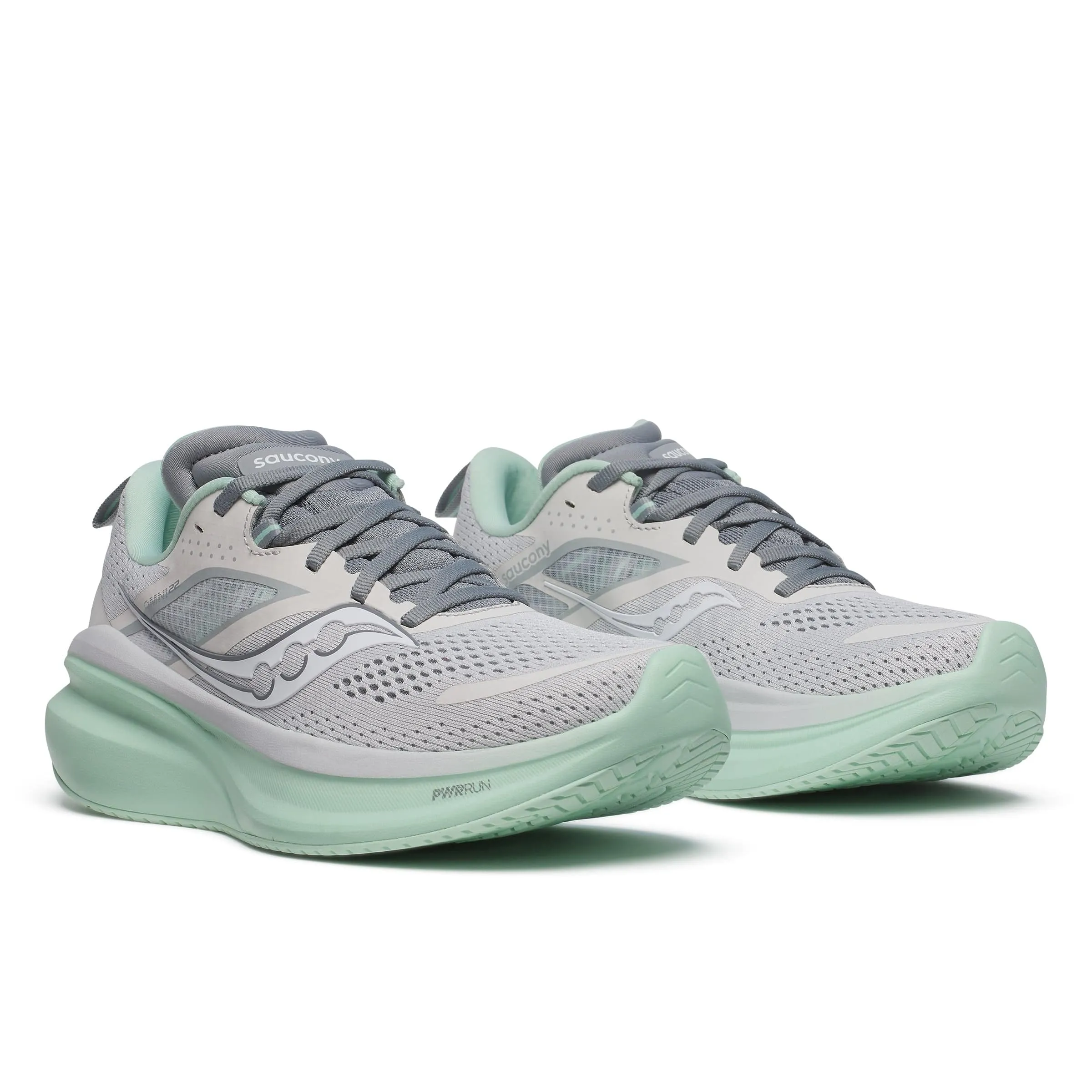 Saucony Omni 22 Women's Running Shoes Fog/Jade AW24