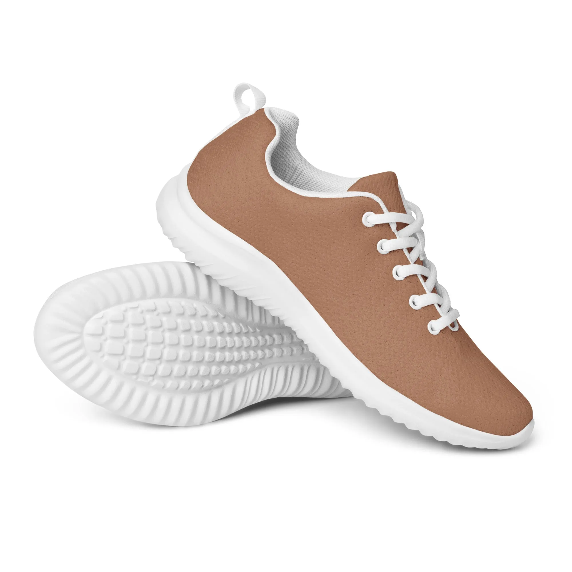 Snooty Fox Art Women’s Athletic Shoes - Macchiato Tone