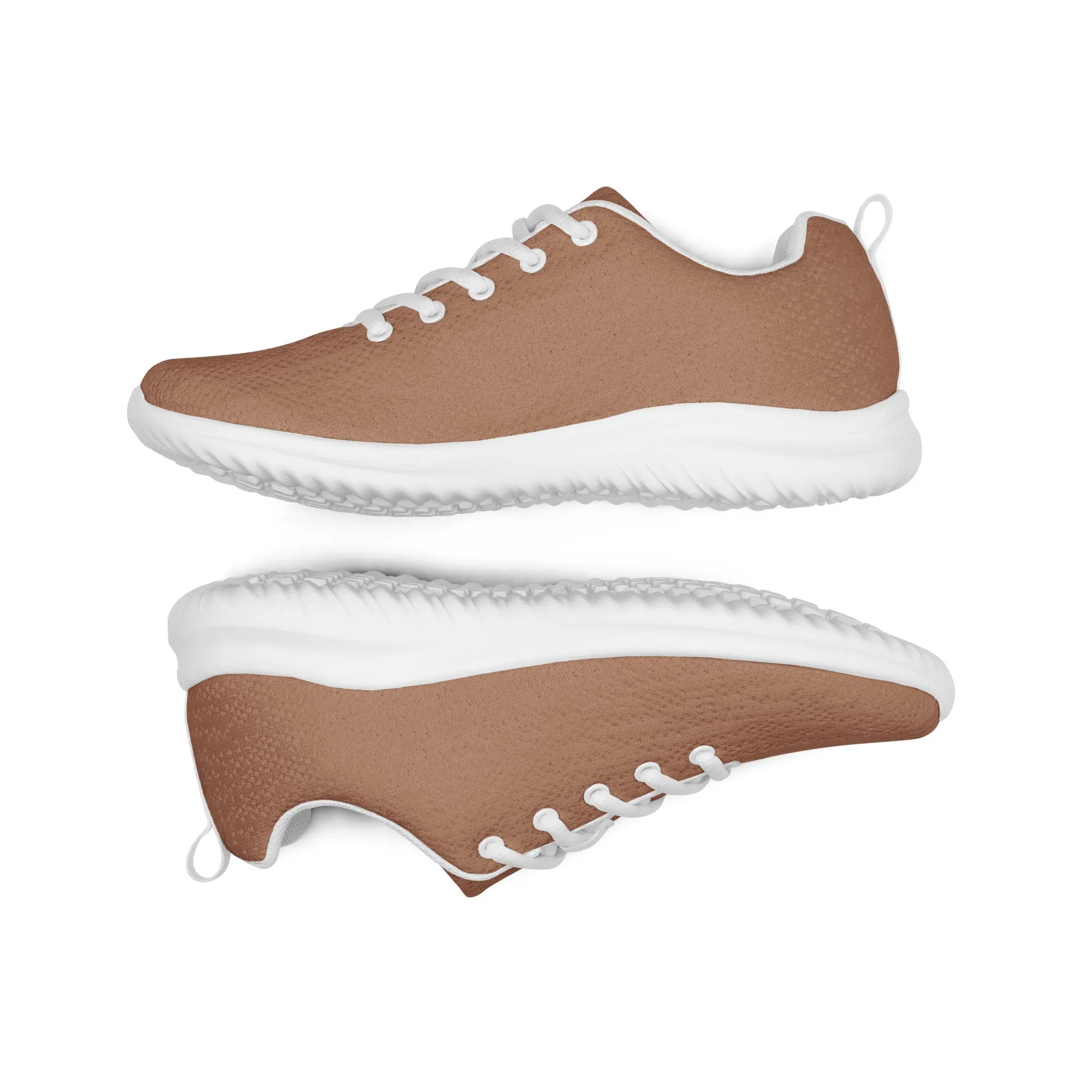 Snooty Fox Art Women’s Athletic Shoes - Macchiato Tone