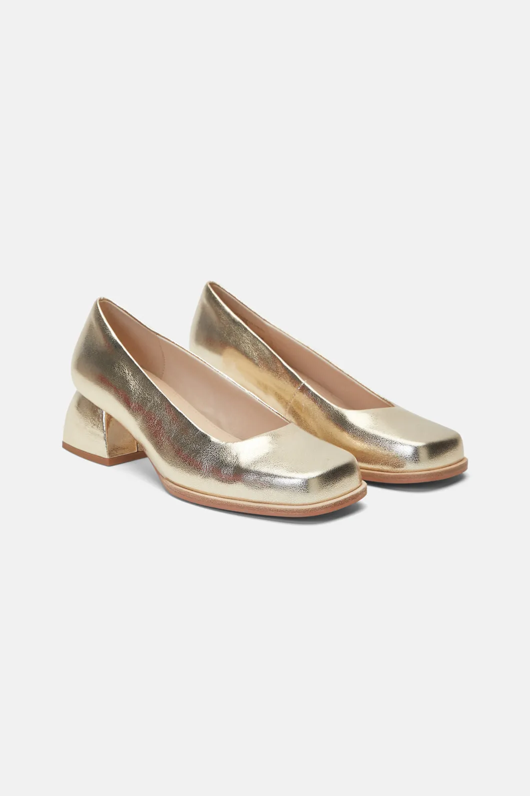 Social Butterfly Heel Gold