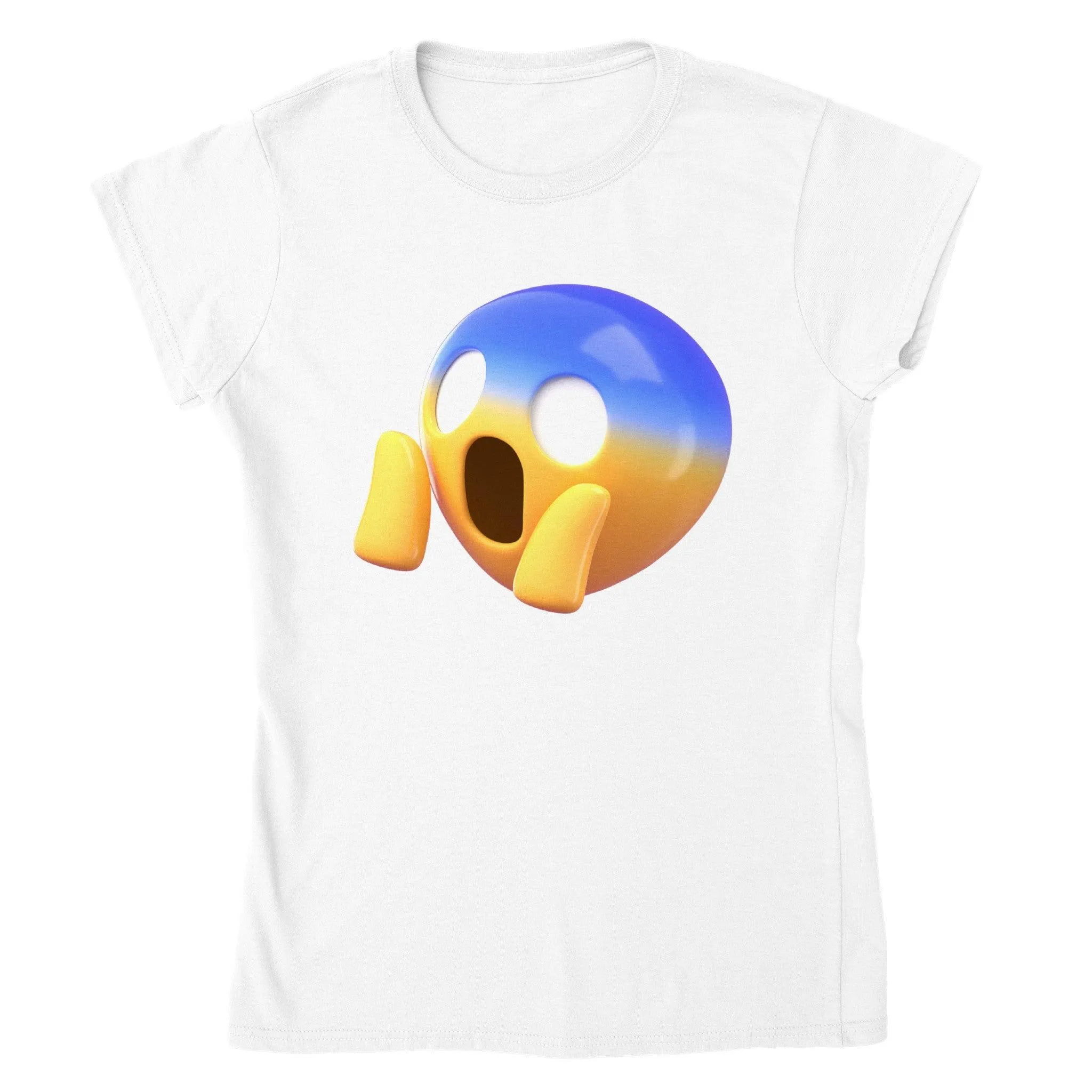 Surprised Shocking Face Emoji Tee