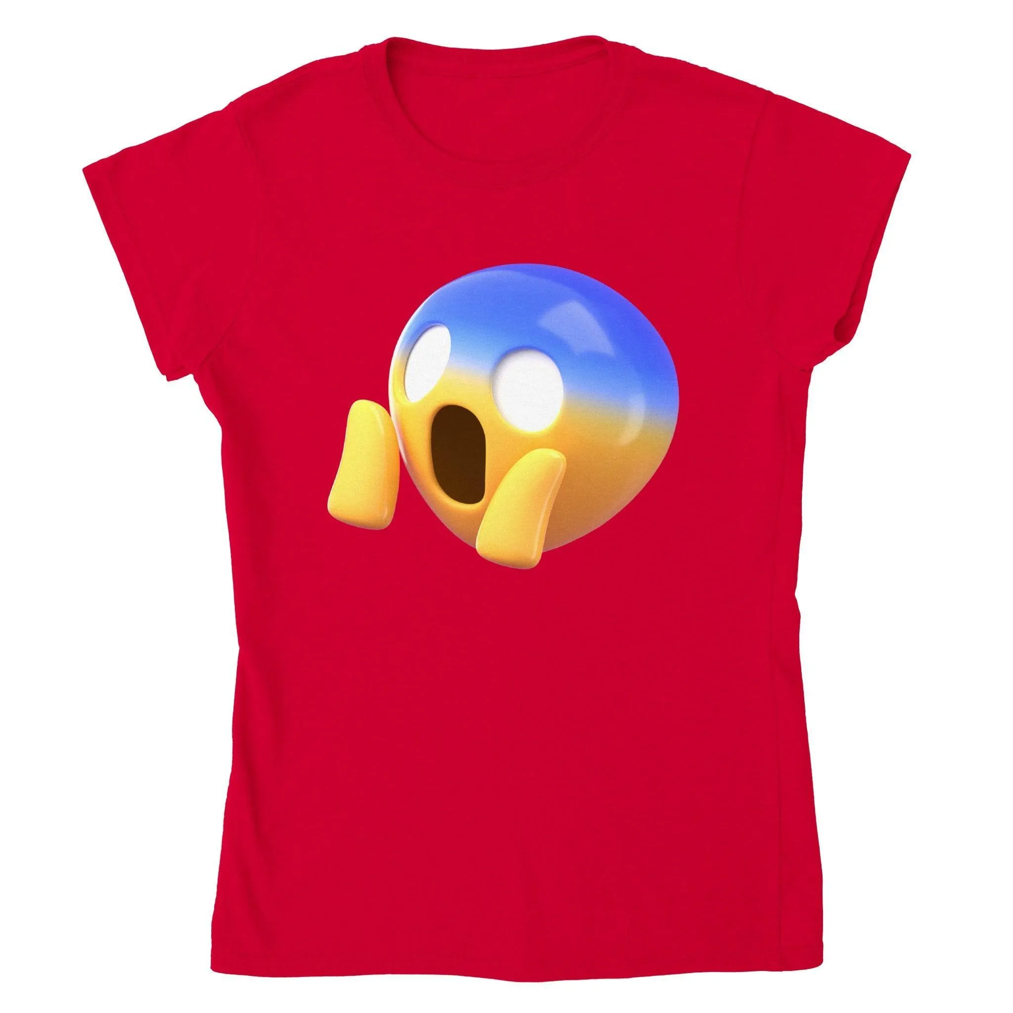 Surprised Shocking Face Emoji Tee