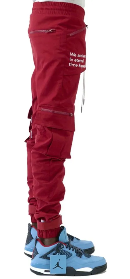 THC Eternal Energy Cargo Joggers (Scarlet)