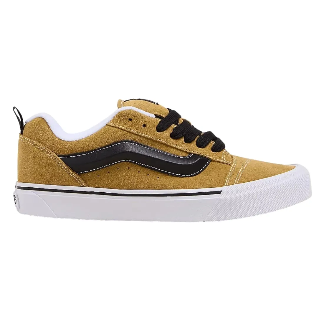 Vans Knu Skool Shoes - Antelope Brown Suede