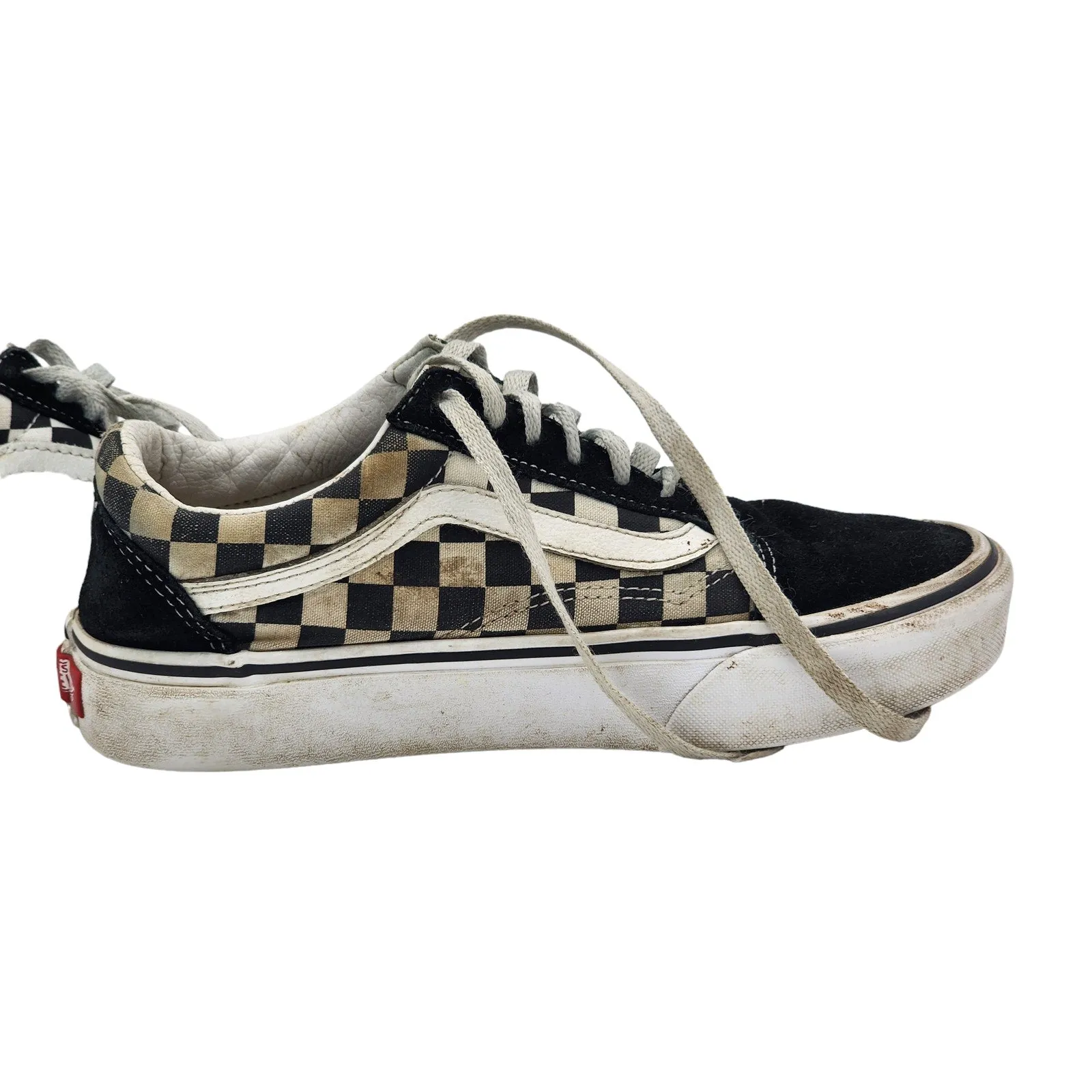 VANS Off the Wall Shoes Checkerboard Womens 7.5 Mens 6 Skater Low Top Sneakers