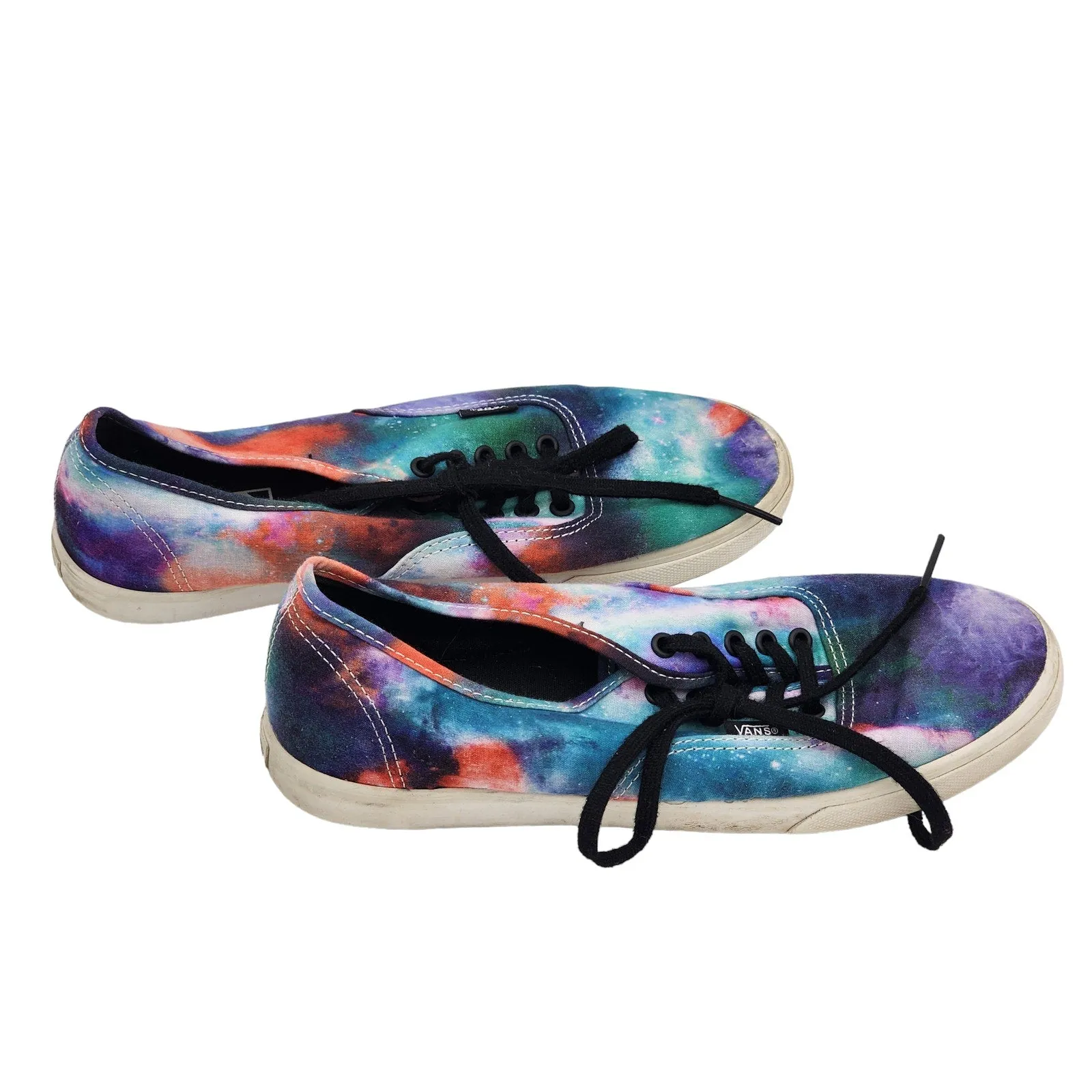 Vans Shoes Mens 7.5 Womens 9 Off Wall Galaxy Tie Dye Sneakers Low Top Skateboard