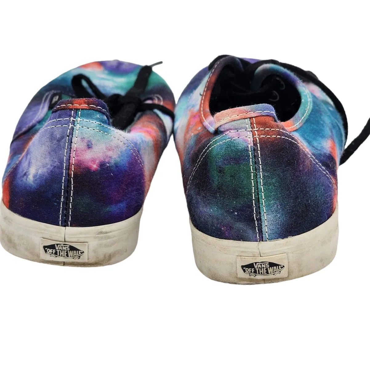 Vans Shoes Mens 7.5 Womens 9 Off Wall Galaxy Tie Dye Sneakers Low Top Skateboard